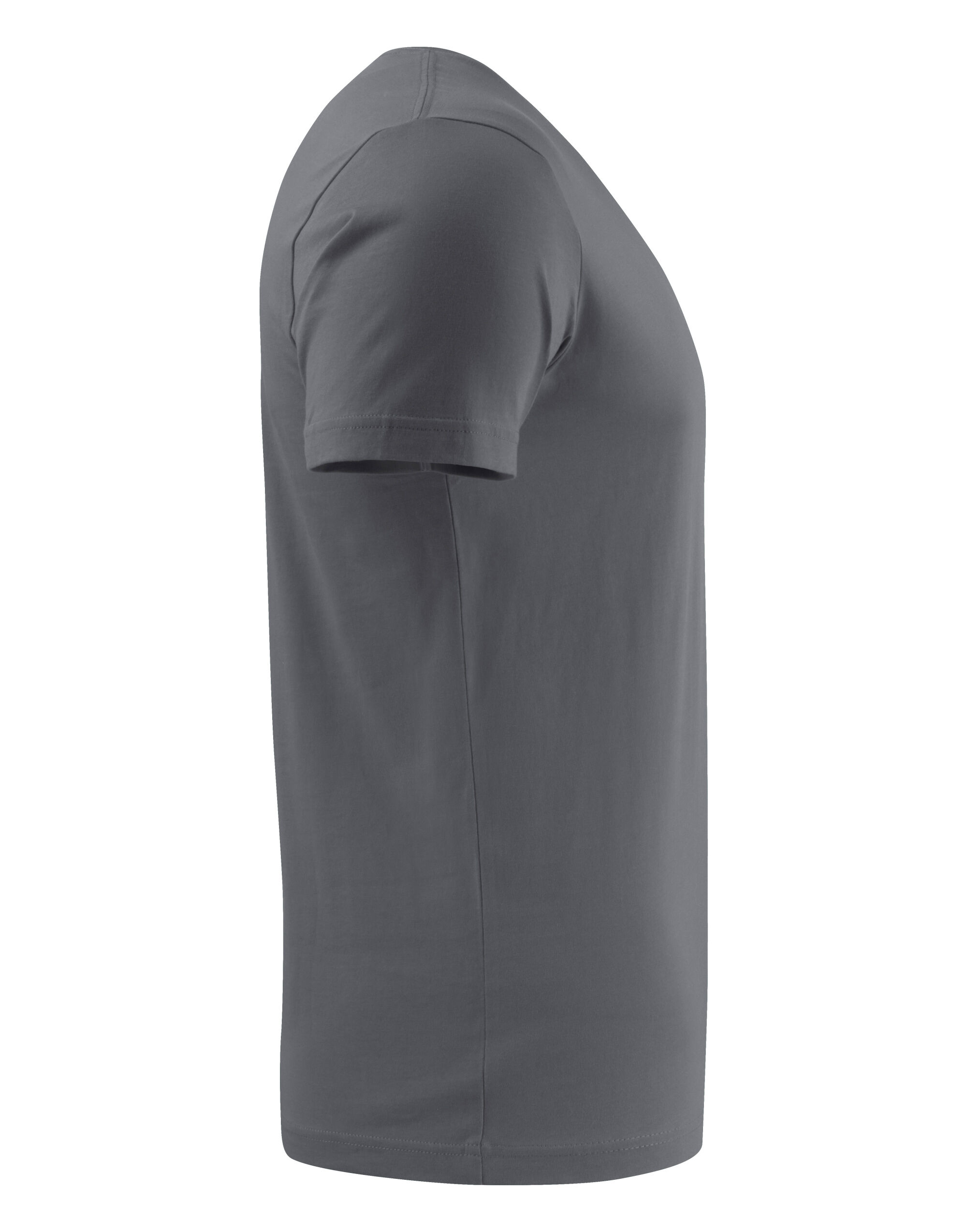 PE2264024 Steel Grey Heavy V-Neck T-Shirt
