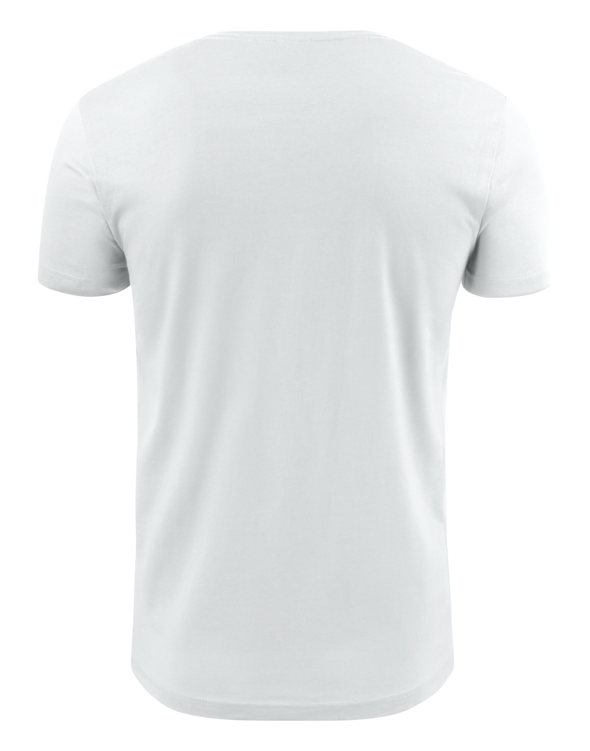 PE2264024 White Heavy V-Neck T-Shirt