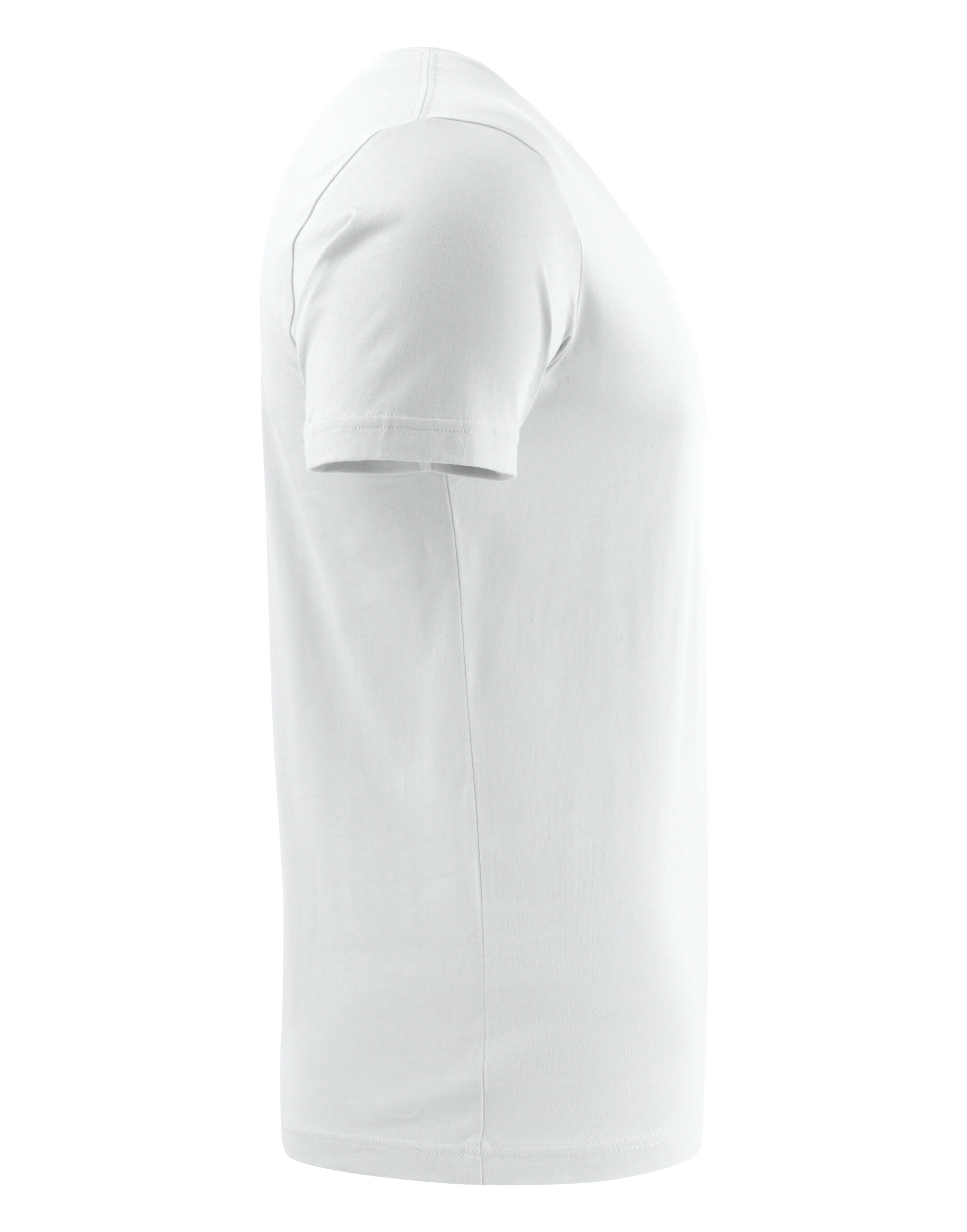 PE2264024 White Heavy V-Neck T-Shirt