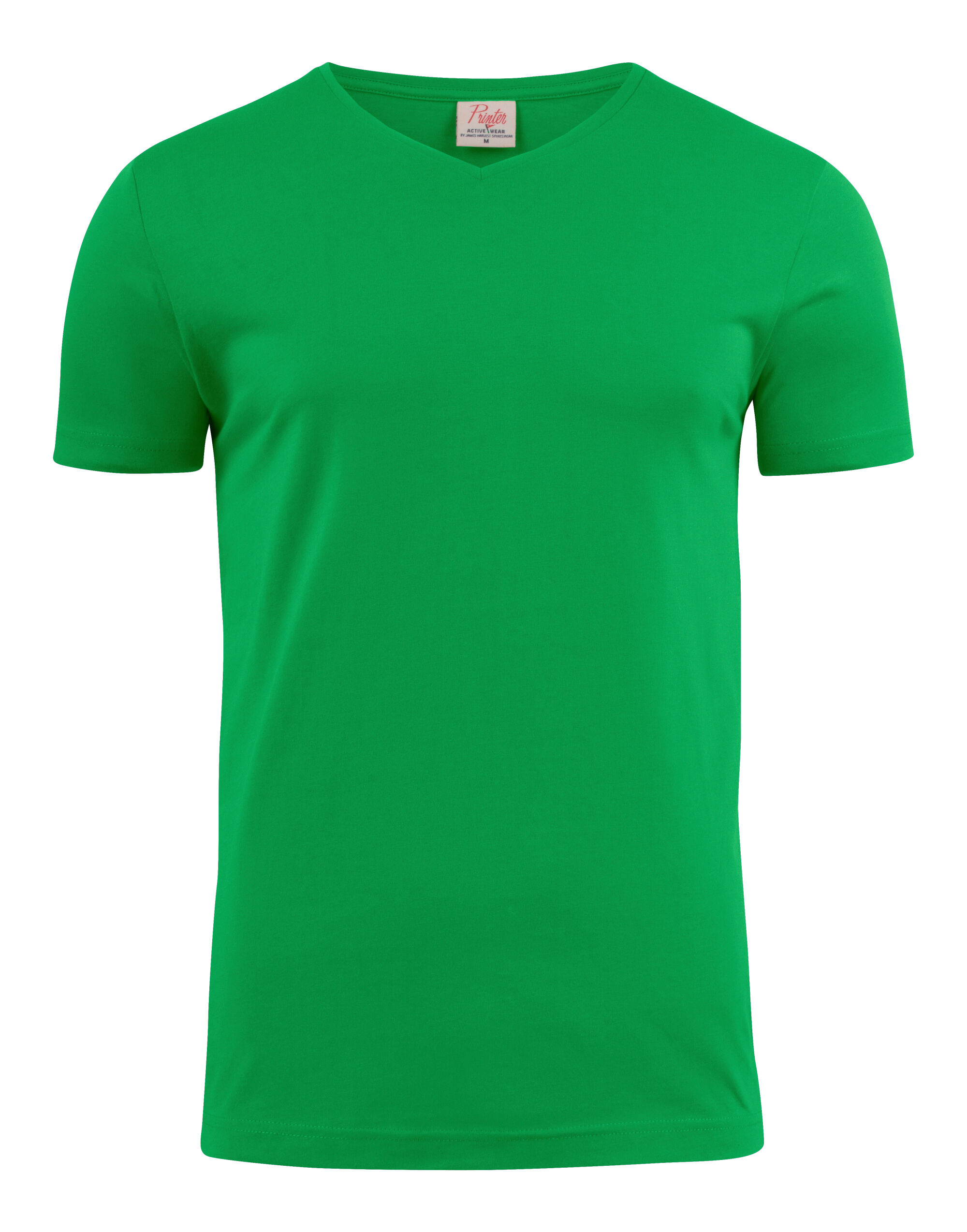 PE2264024 Fresh Green Heavy V-Neck T-Shirt