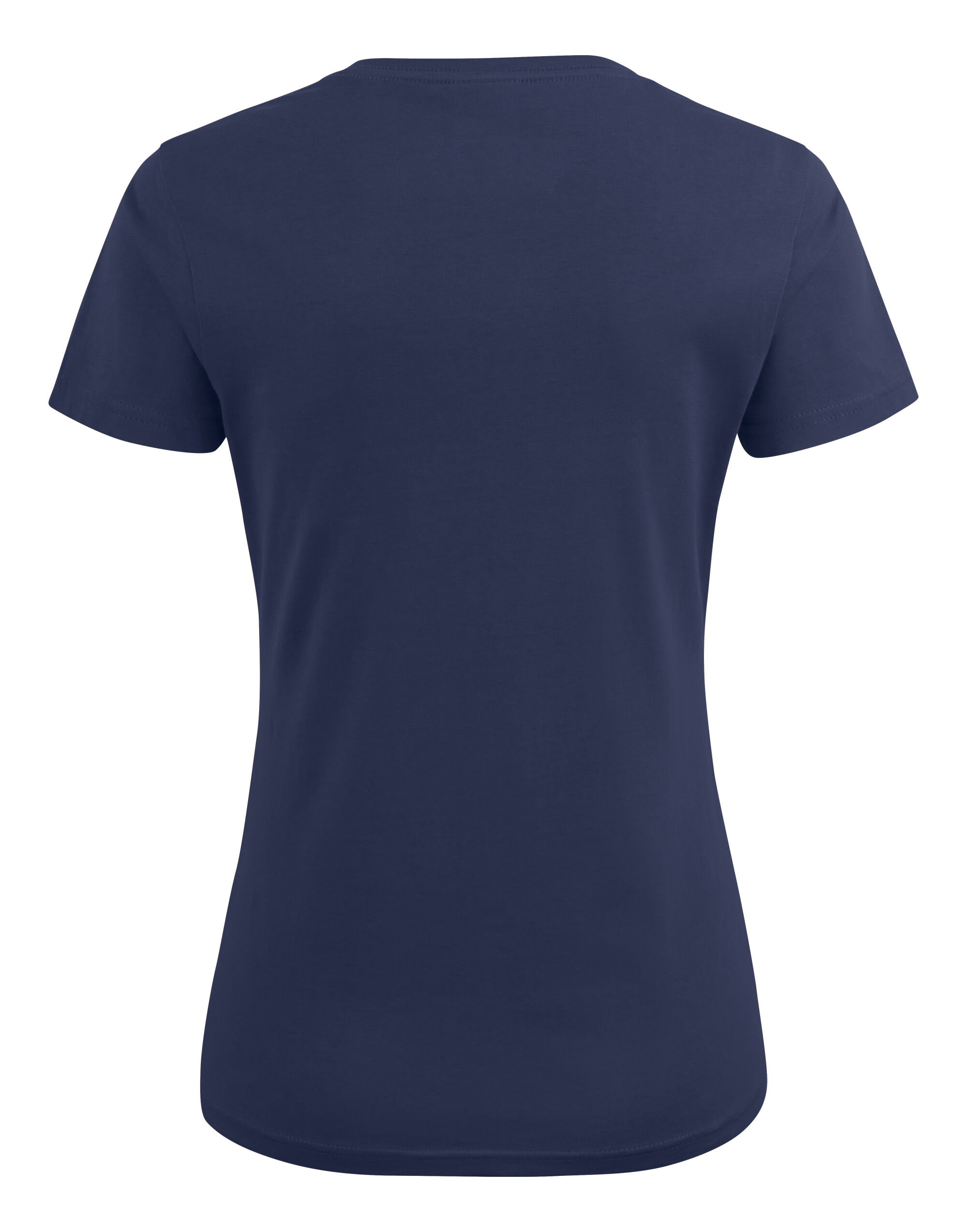 PE2264025 Navy Ladies Heavy V-Neck T-Shirt