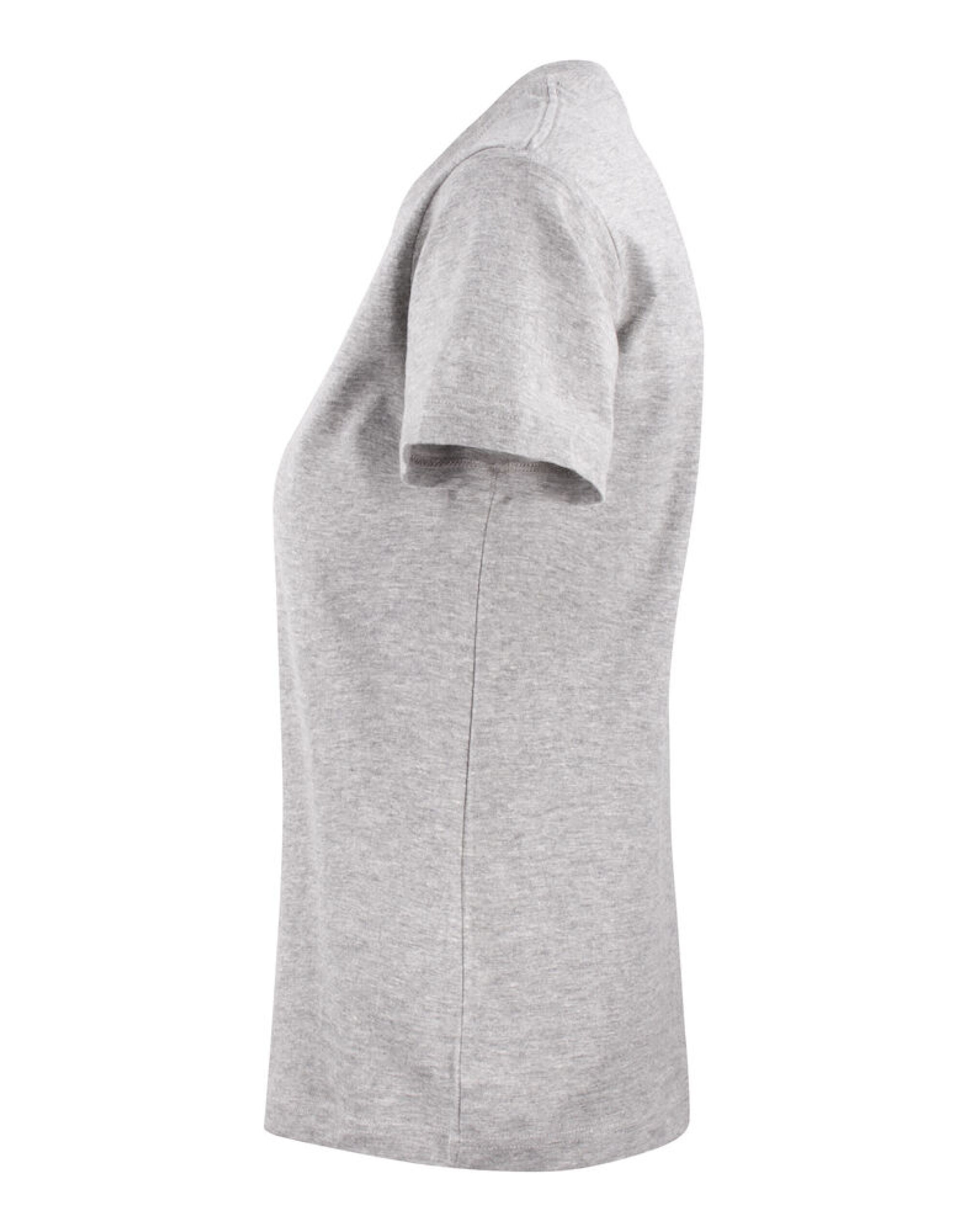 PE2264033 Ladies Heavier Pro T-Shirt Grey Melange