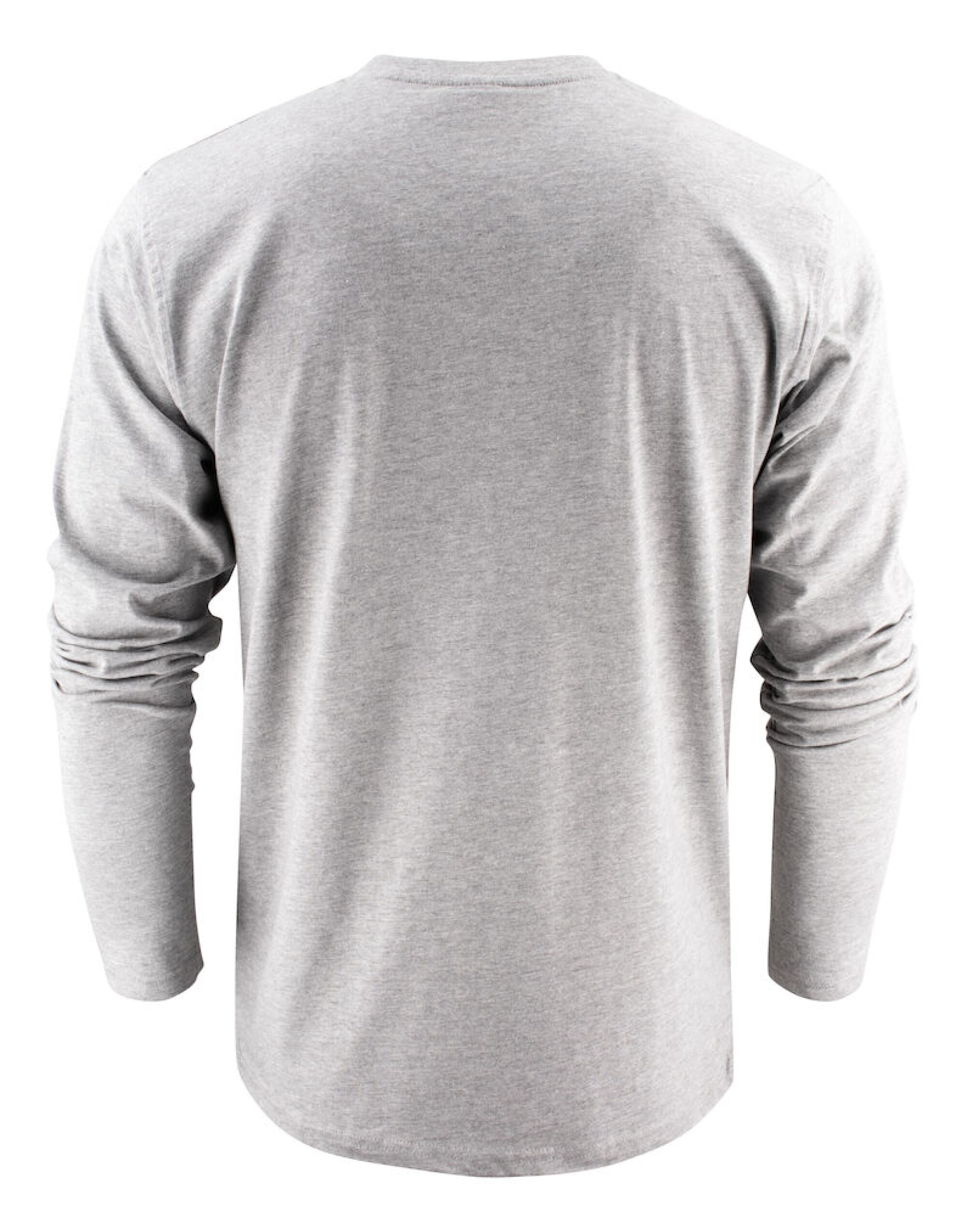 PE2264034 Unisex Heavier Pro Long Sleeve Grey Melange