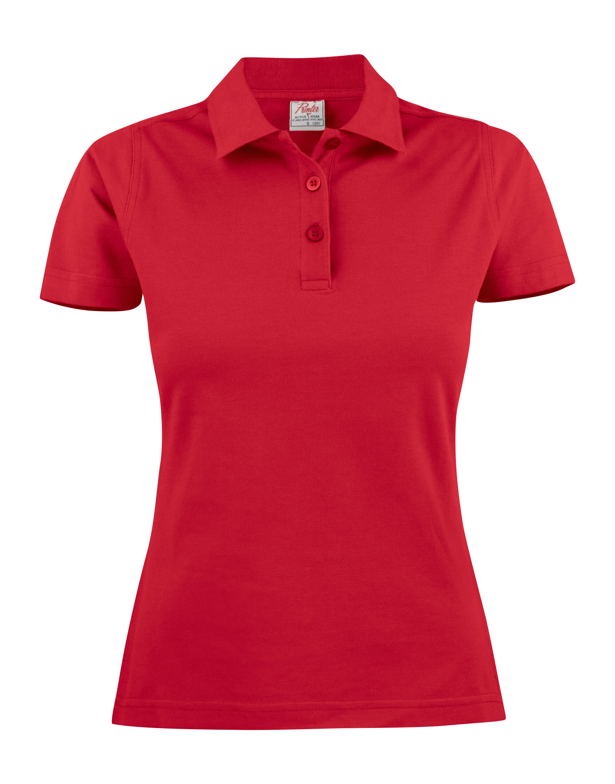 PE2265009 Red Ladies Surf Pique Polo