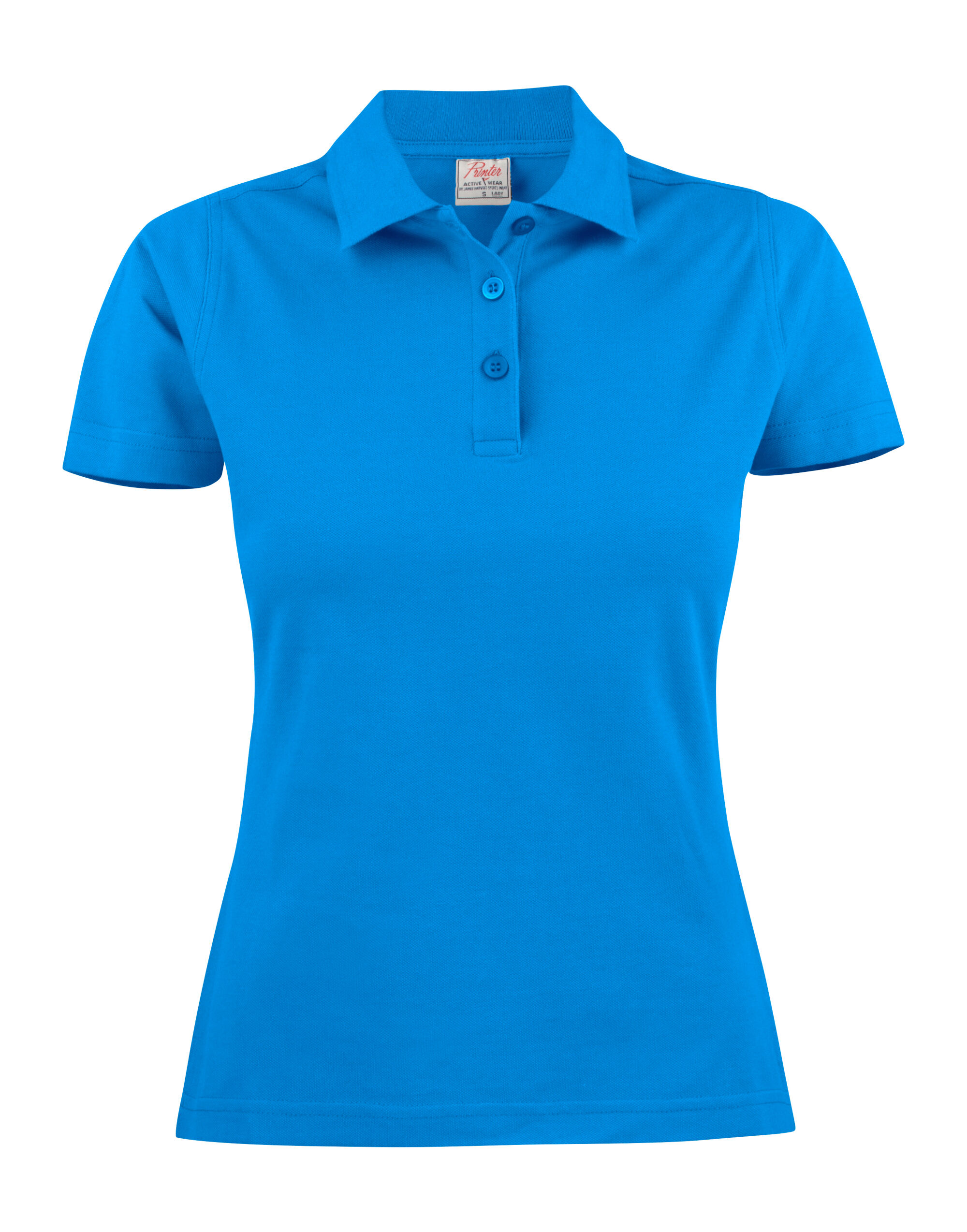 PE2265009 Ocean Blue Ladies Surf Pique Polo