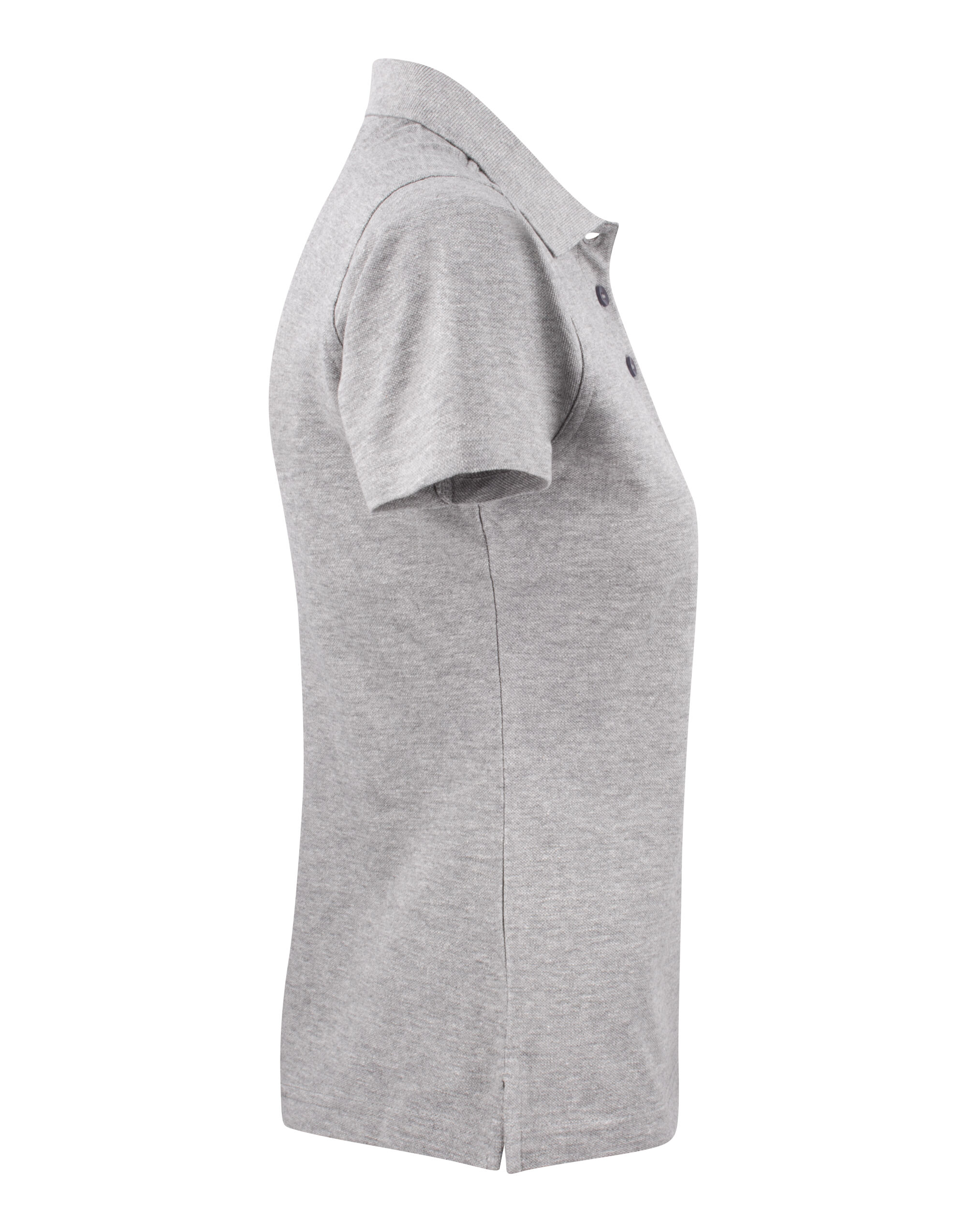 PE2265009 Grey Melange Ladies Surf Pique Polo