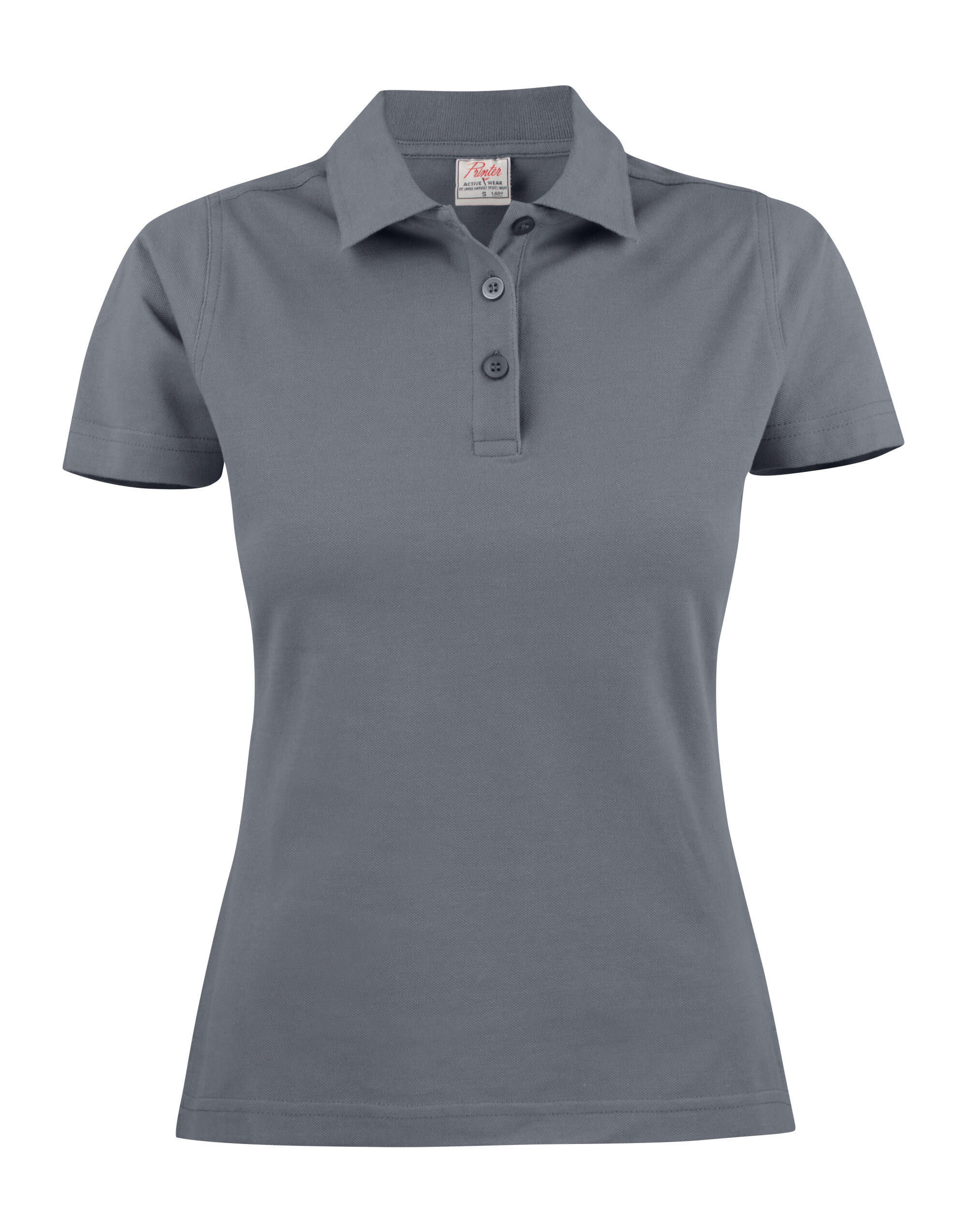 PE2265023 Ladies Surf Light Polo Steel Grey