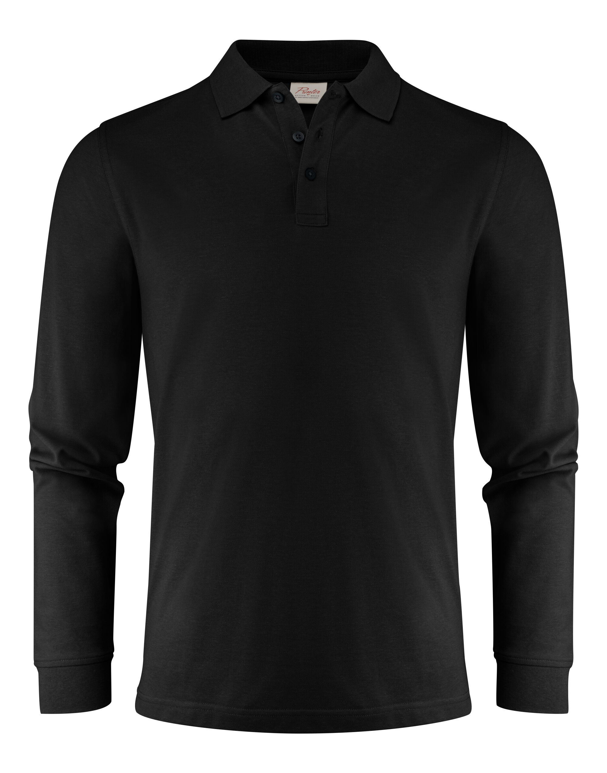 PE2265026 Surf Pro LS Polo Black PE2265026 Surf Pro LS Polo Black