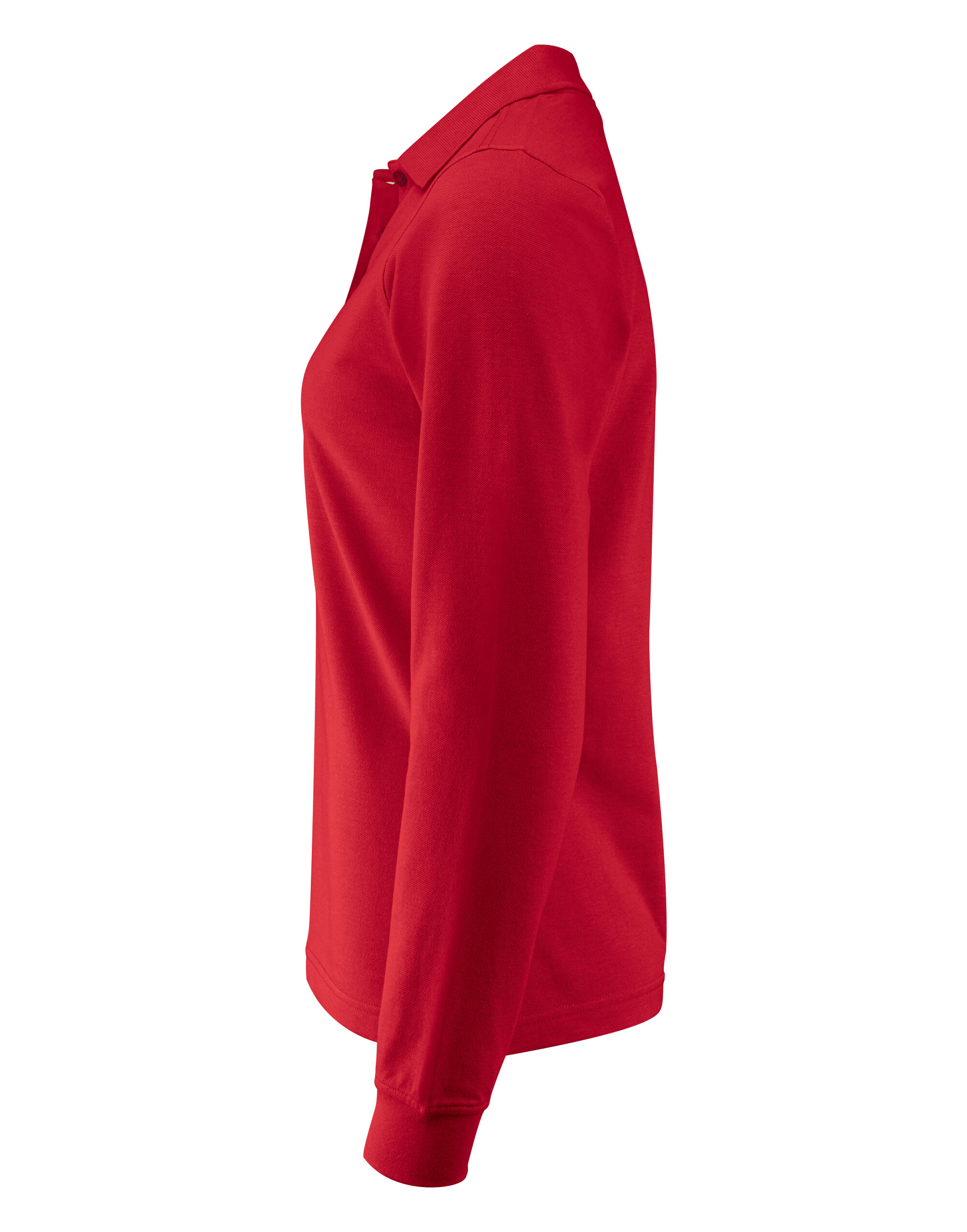 PE2265027 Red Ladies Surf Pro Long Sleeve Polo