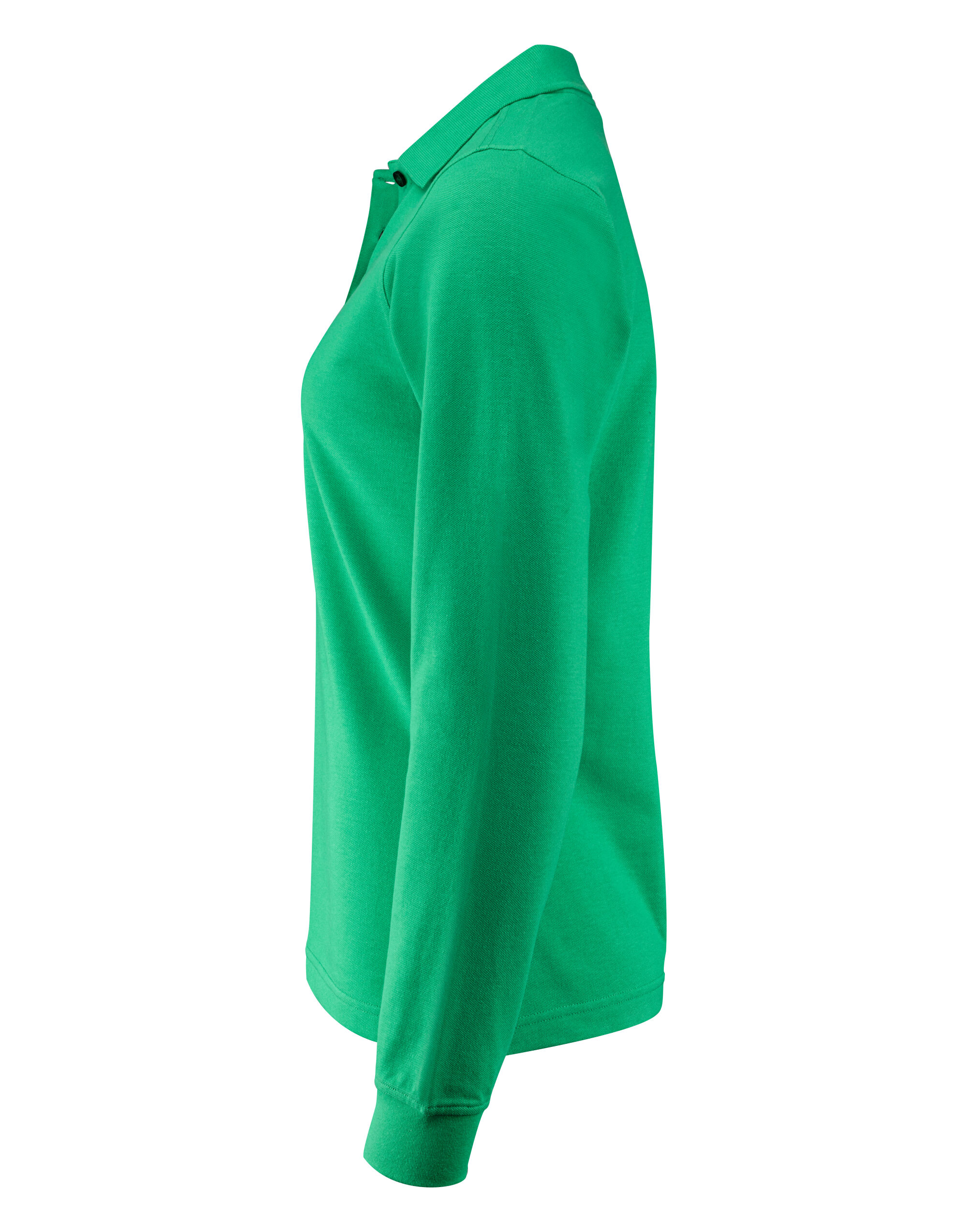 PE2265027 Ladies Surf Pro Long Sleeve Polo Fresh Green