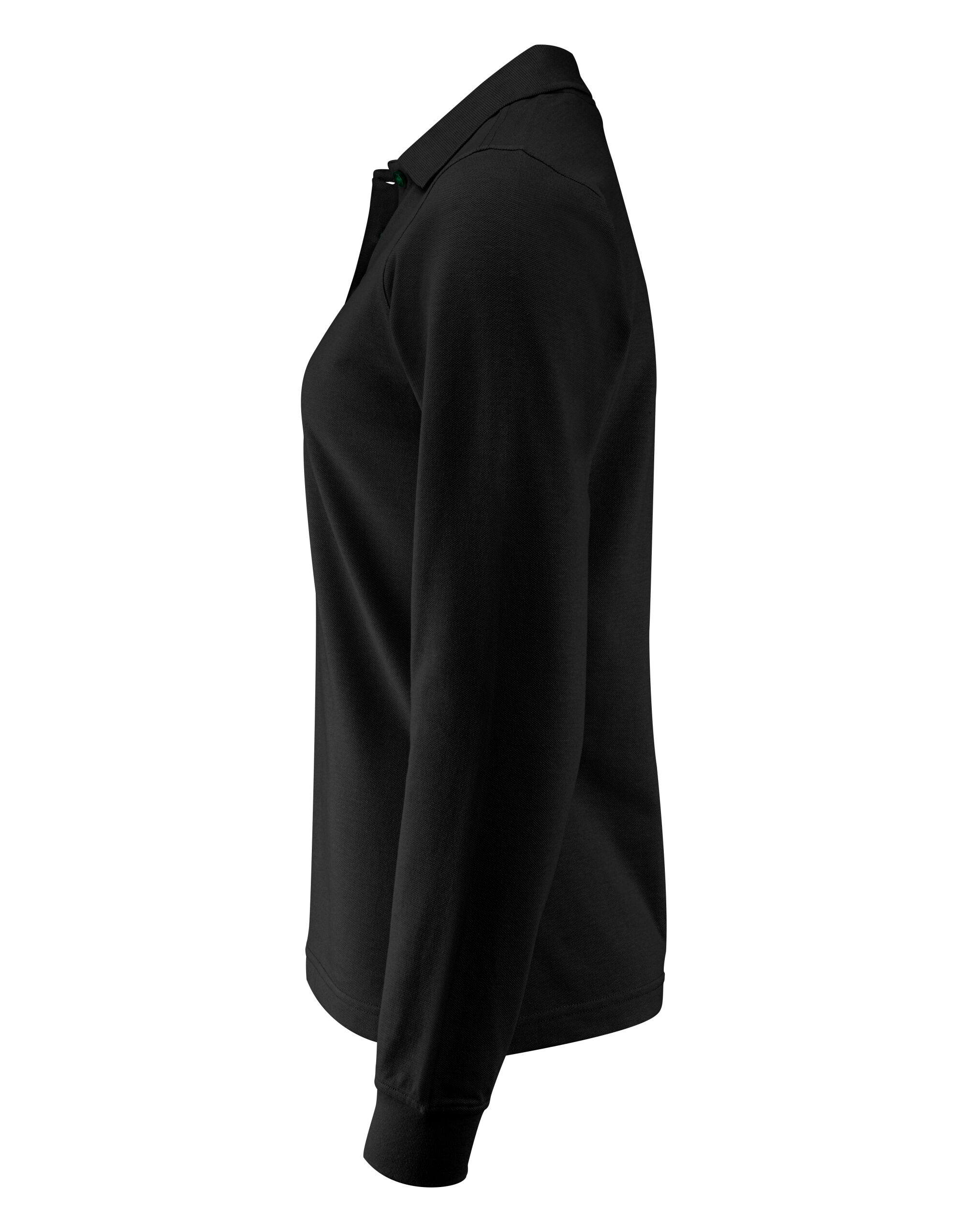 PE2265027 Ladies Surf Pro Long Sleeve Polo Black