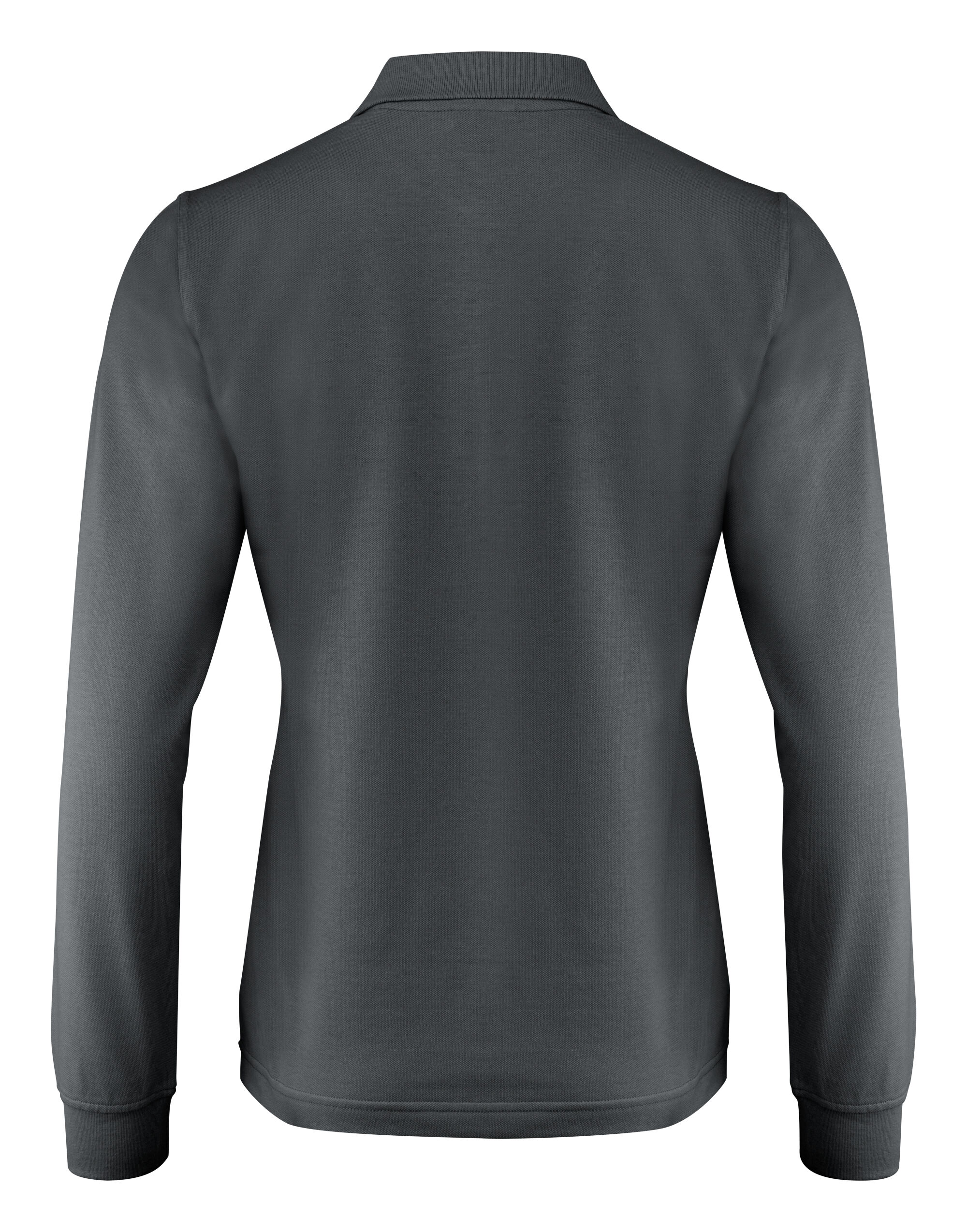 PE2265027 Ladies Surf Pro Long Sleeve Polo Steel Grey