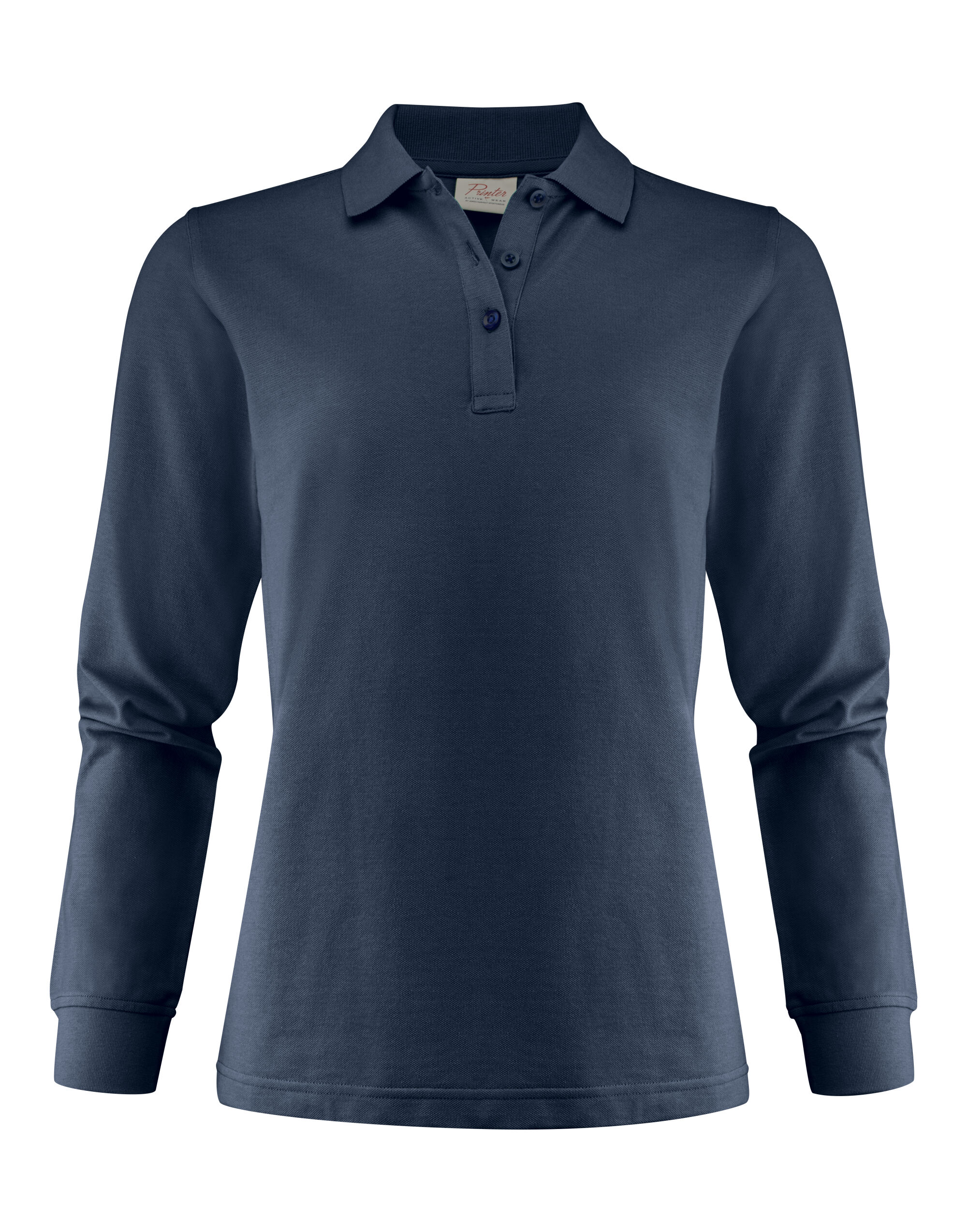 PE2265027 Ladies Surf Pro Long Sleeve Polo Dark Navy