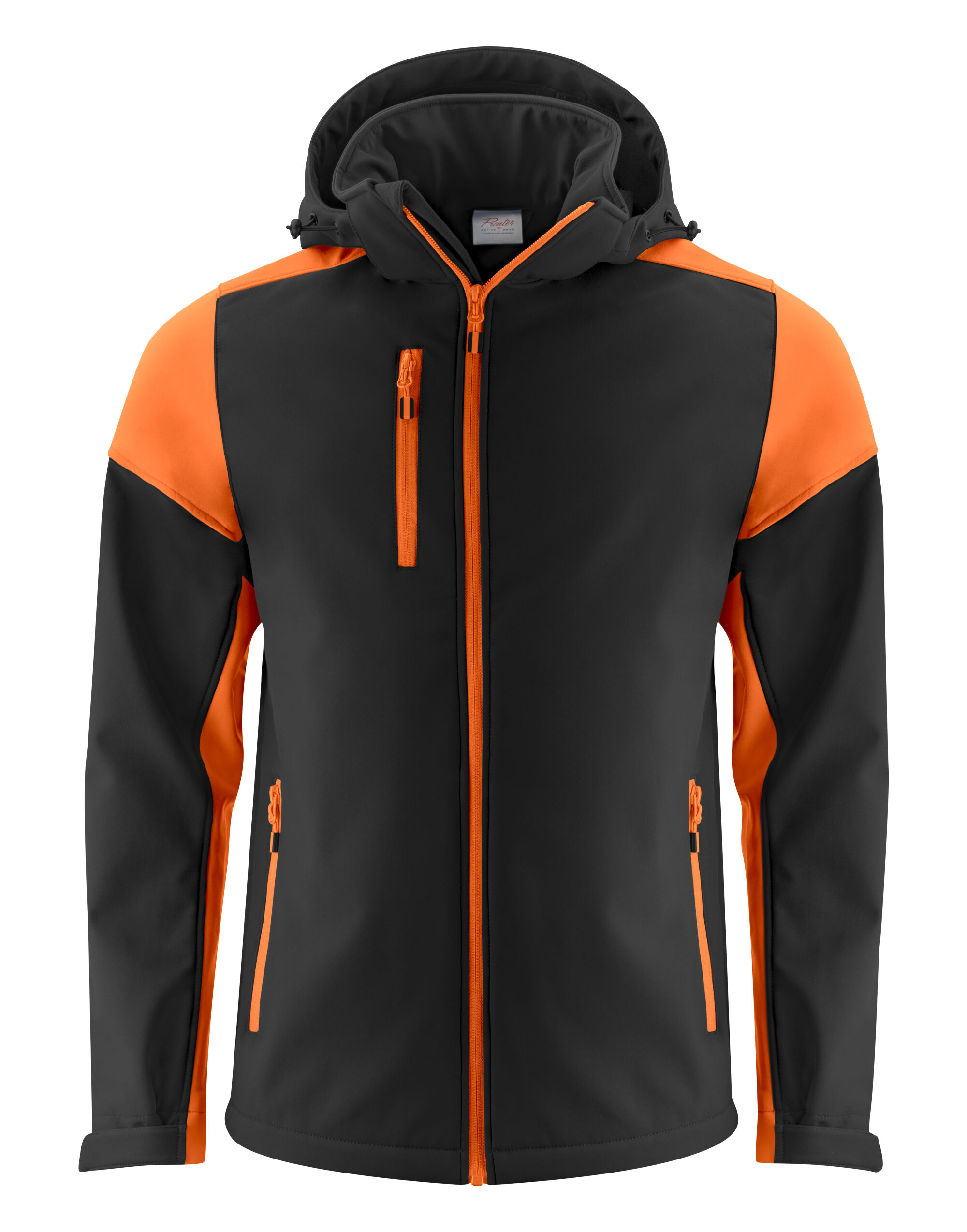 PP2261065 Men’s Softshell Black/Orange