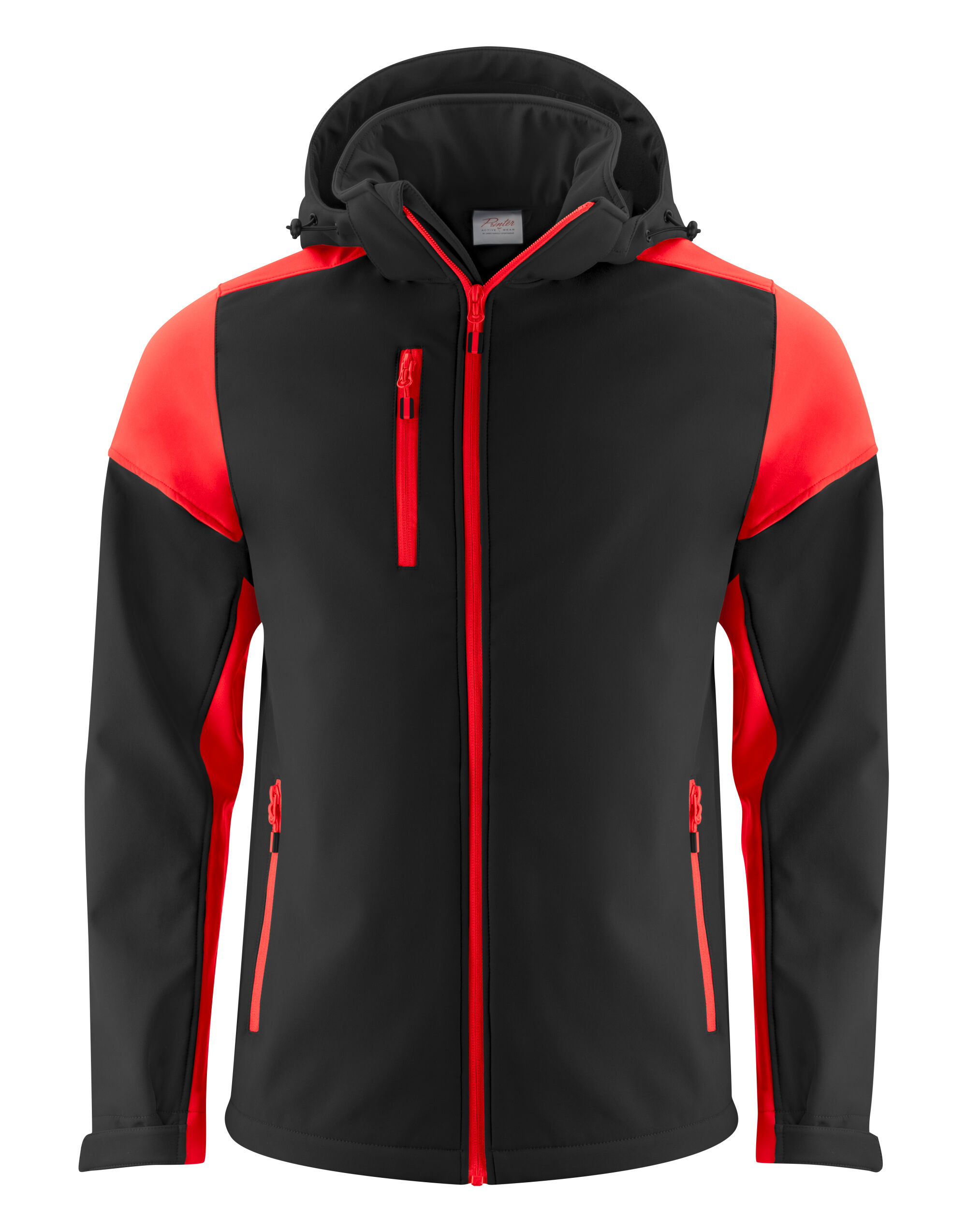PP2261065 Men’s Softshell Black/Red