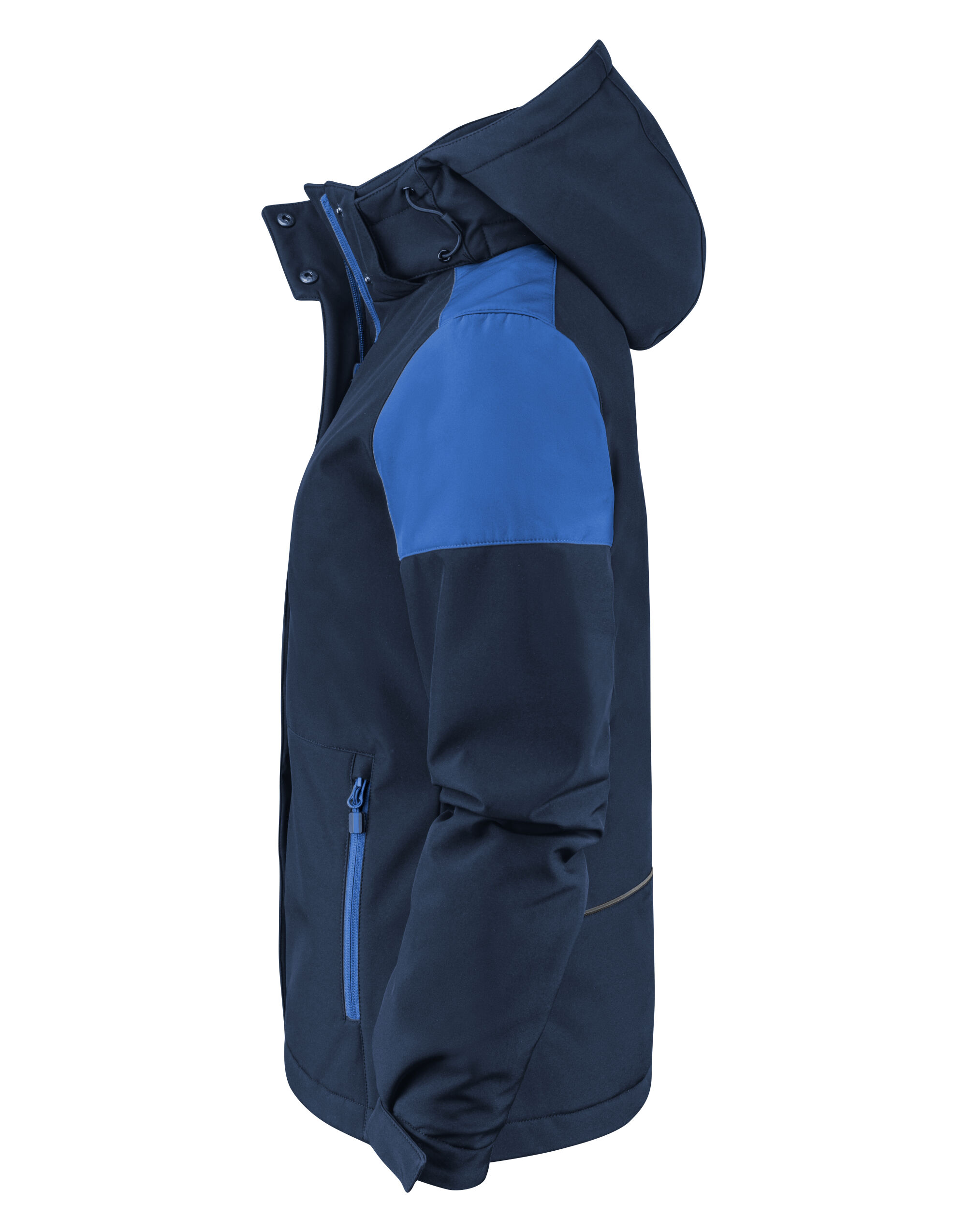 PP2261072 Ladies Padded Softshell Navy/Cobalt