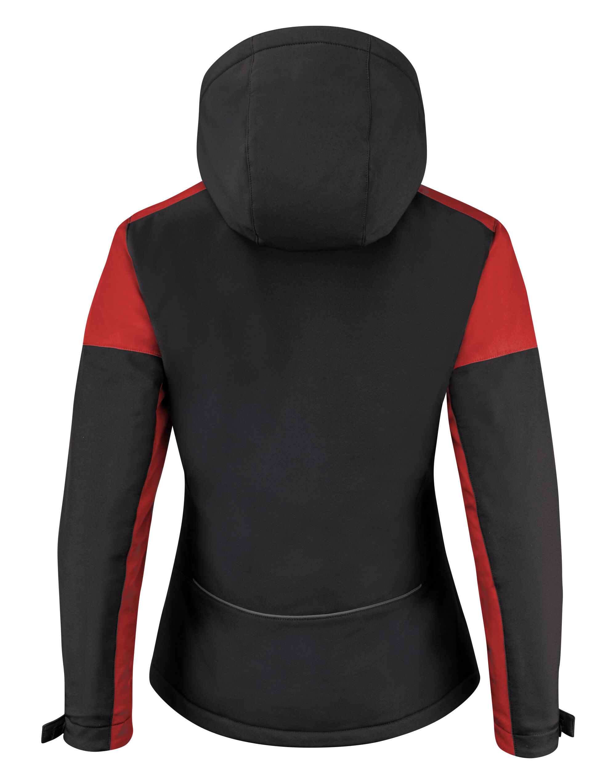 PP2261072 Ladies Padded Softshell Black/Red PP2261072 Ladies Padded Softshell Black/Red
