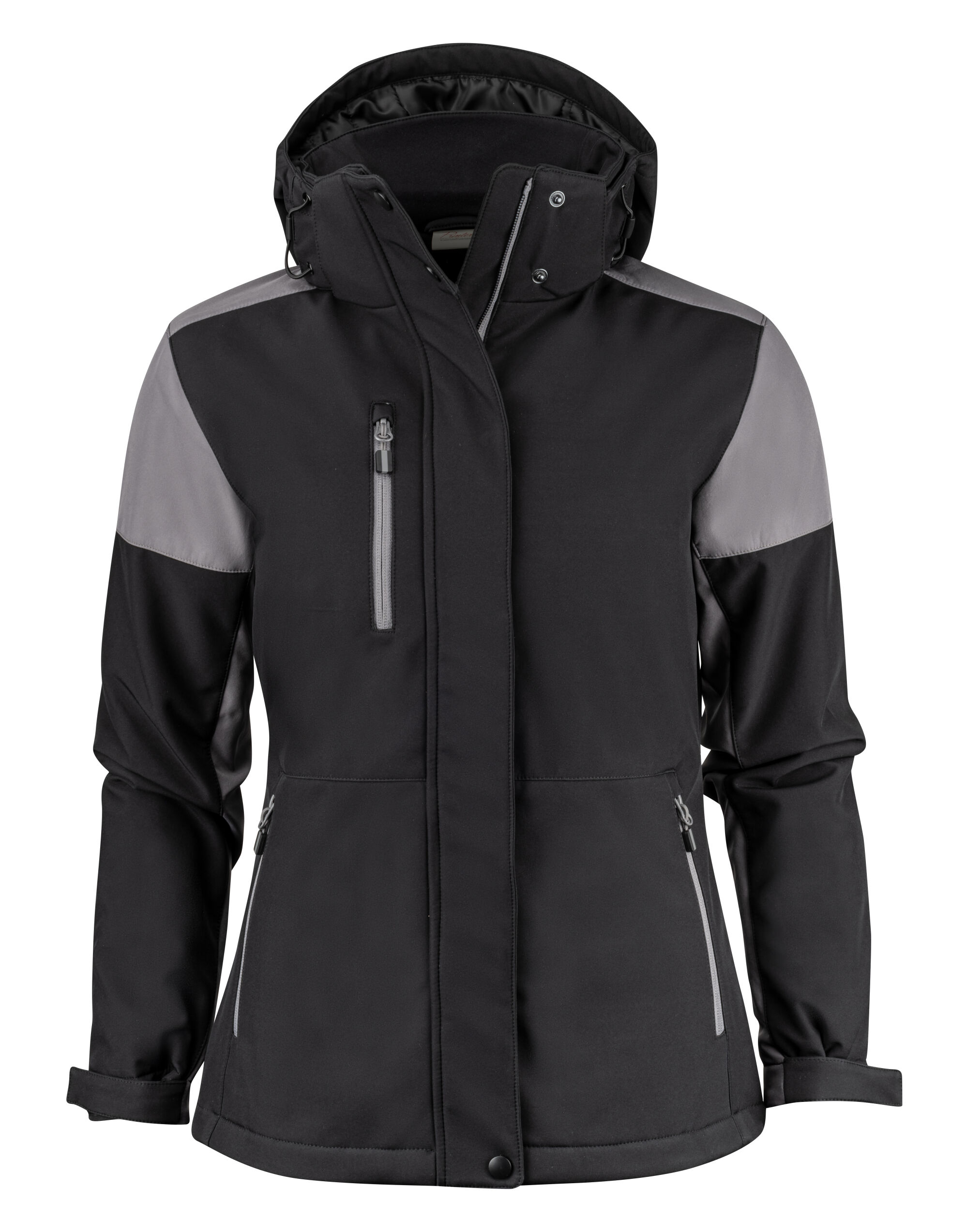 PP2261072 Ladies Padded Softshell Black/Anthracite