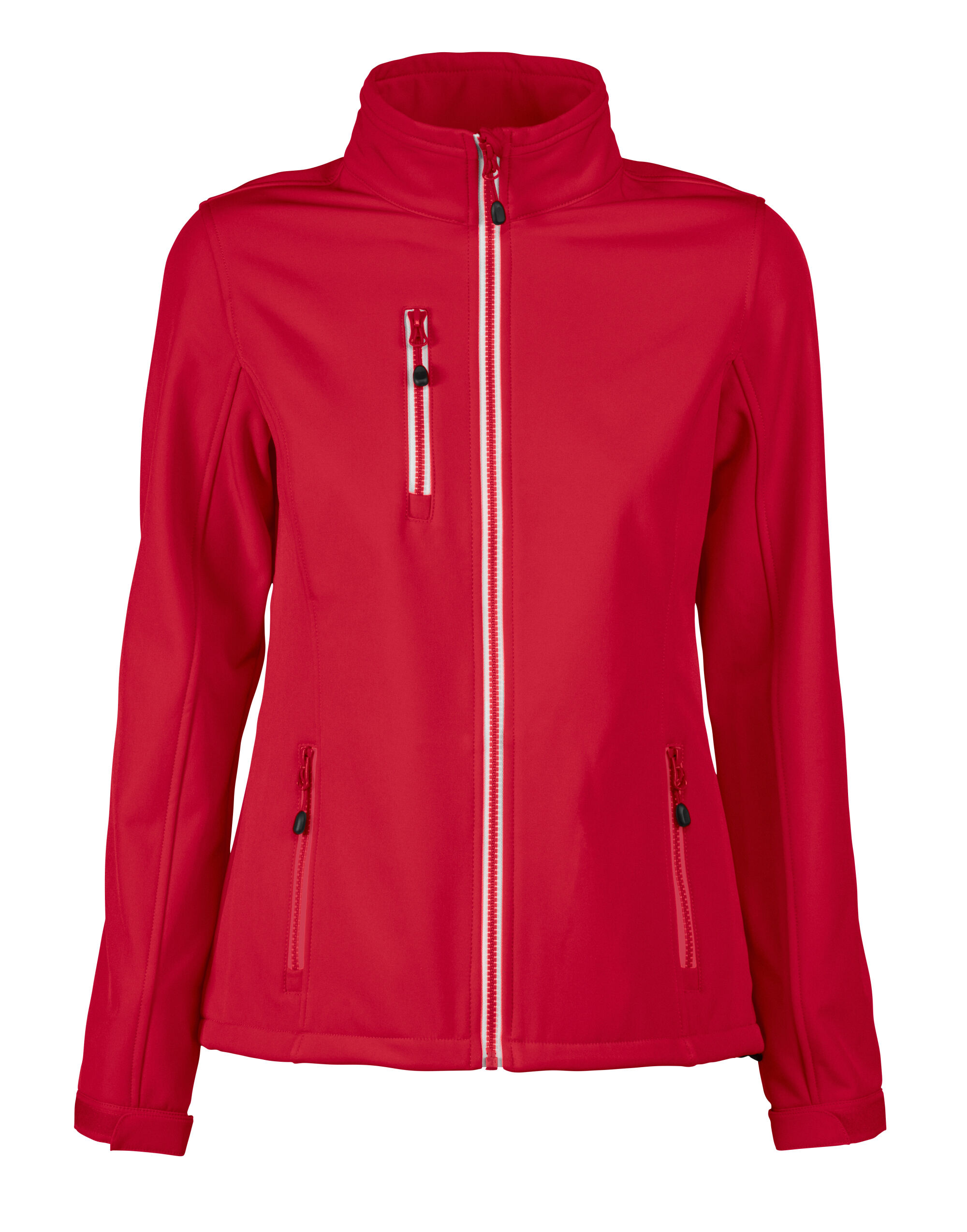 PR2261050 Red Ladies Vert Softshell Jacket