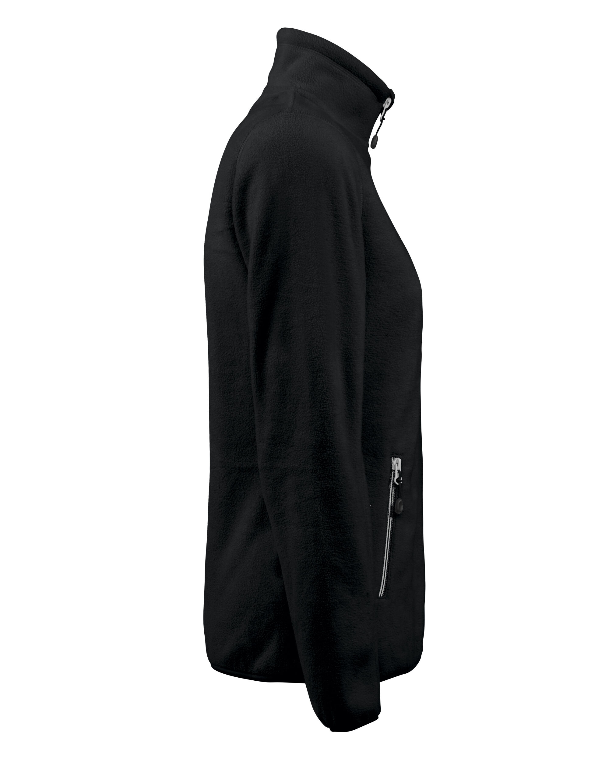 PR2261503 Black Ladies Rocket Full Zip Fleece