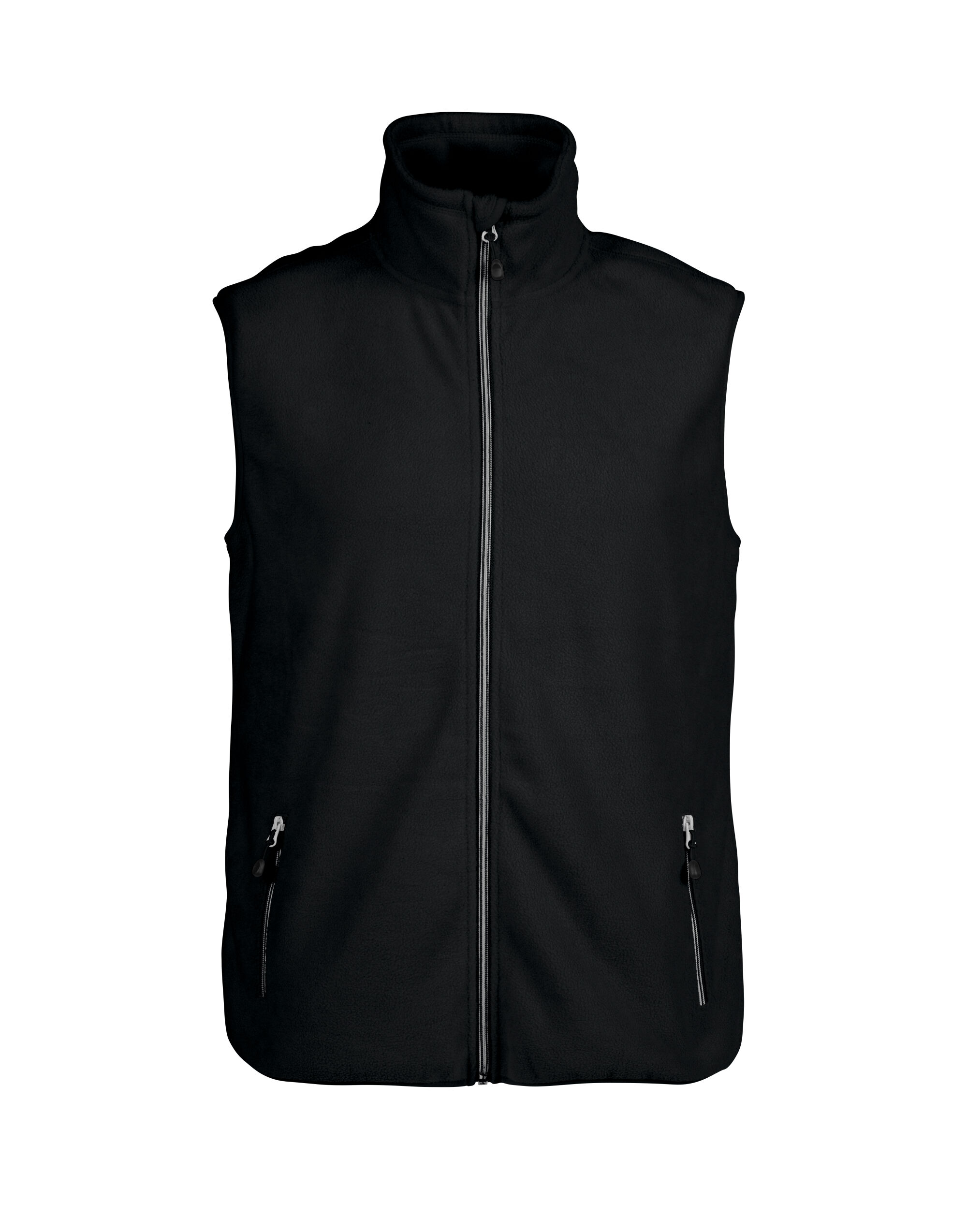 PR2261506 Black Sideflip Fleece Vest
