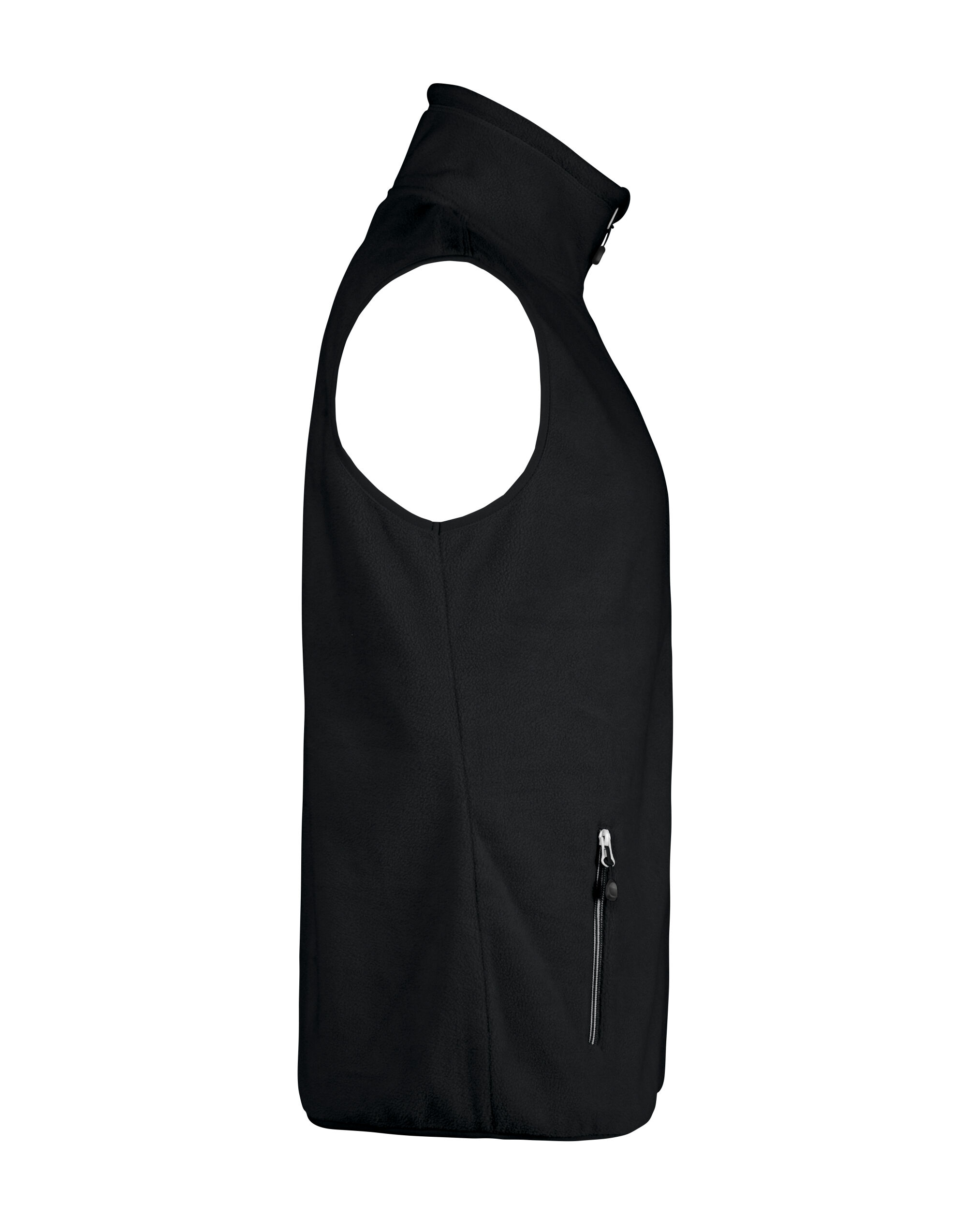 PR2261506 Black Sideflip Fleece Vest