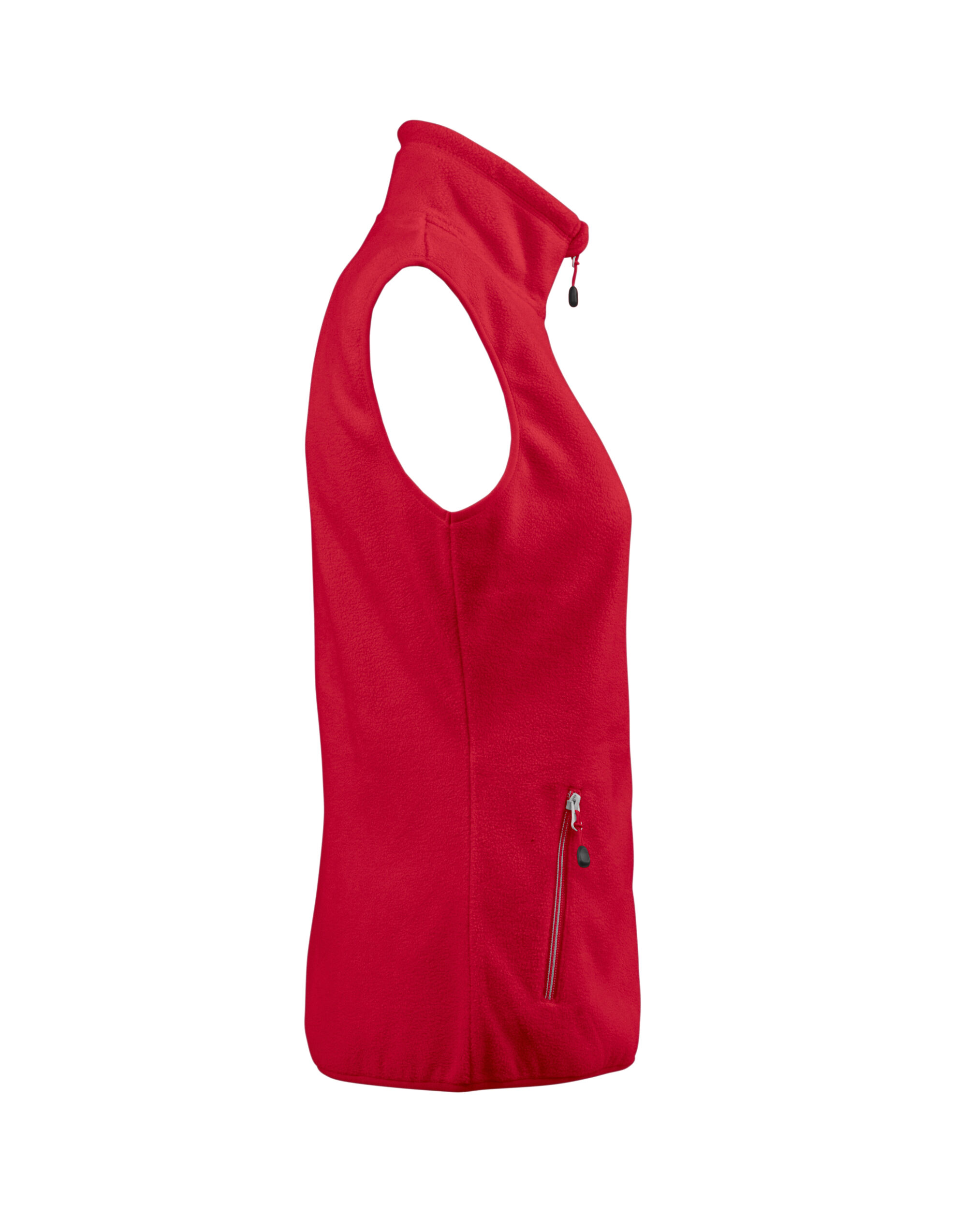 PR2261507 Ladies Sideflip Fleece Vest Red