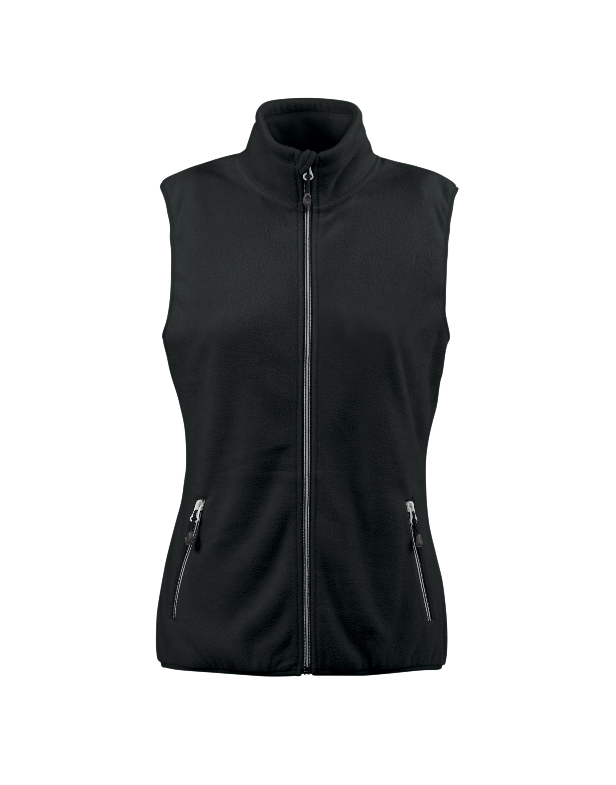 PR2261507 Ladies Sideflip Fleece Vest Black