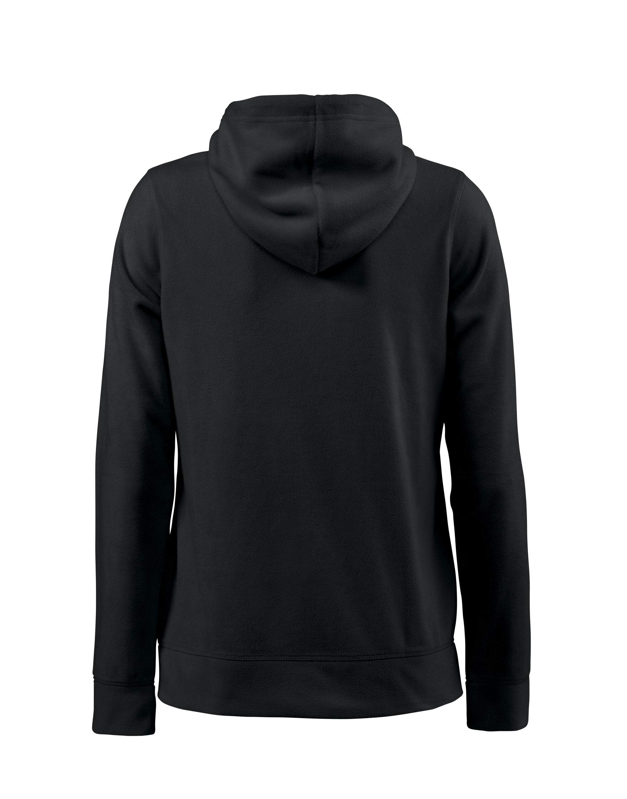 PR2261511 Black Ladies Switch Fleece Hoodie