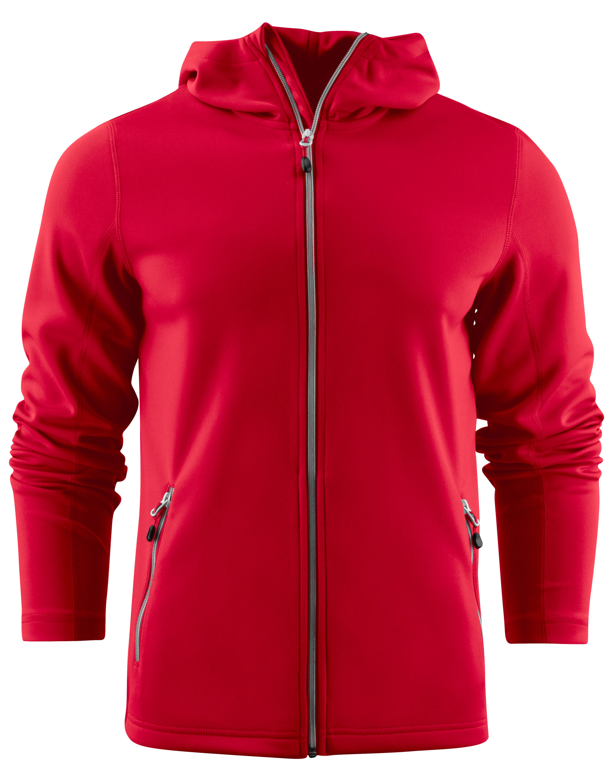 PR2262056 Red Layback Full Zip Hoodie