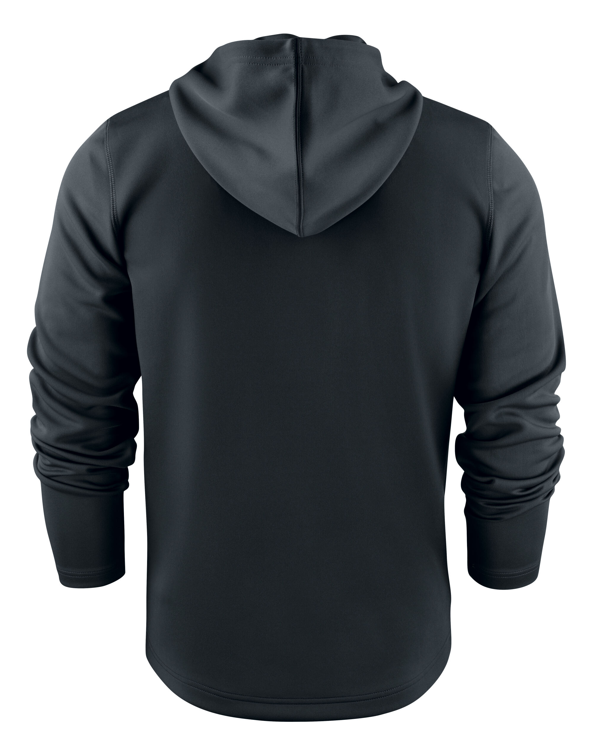 PR2262056 Black Layback Full Zip Hoodie