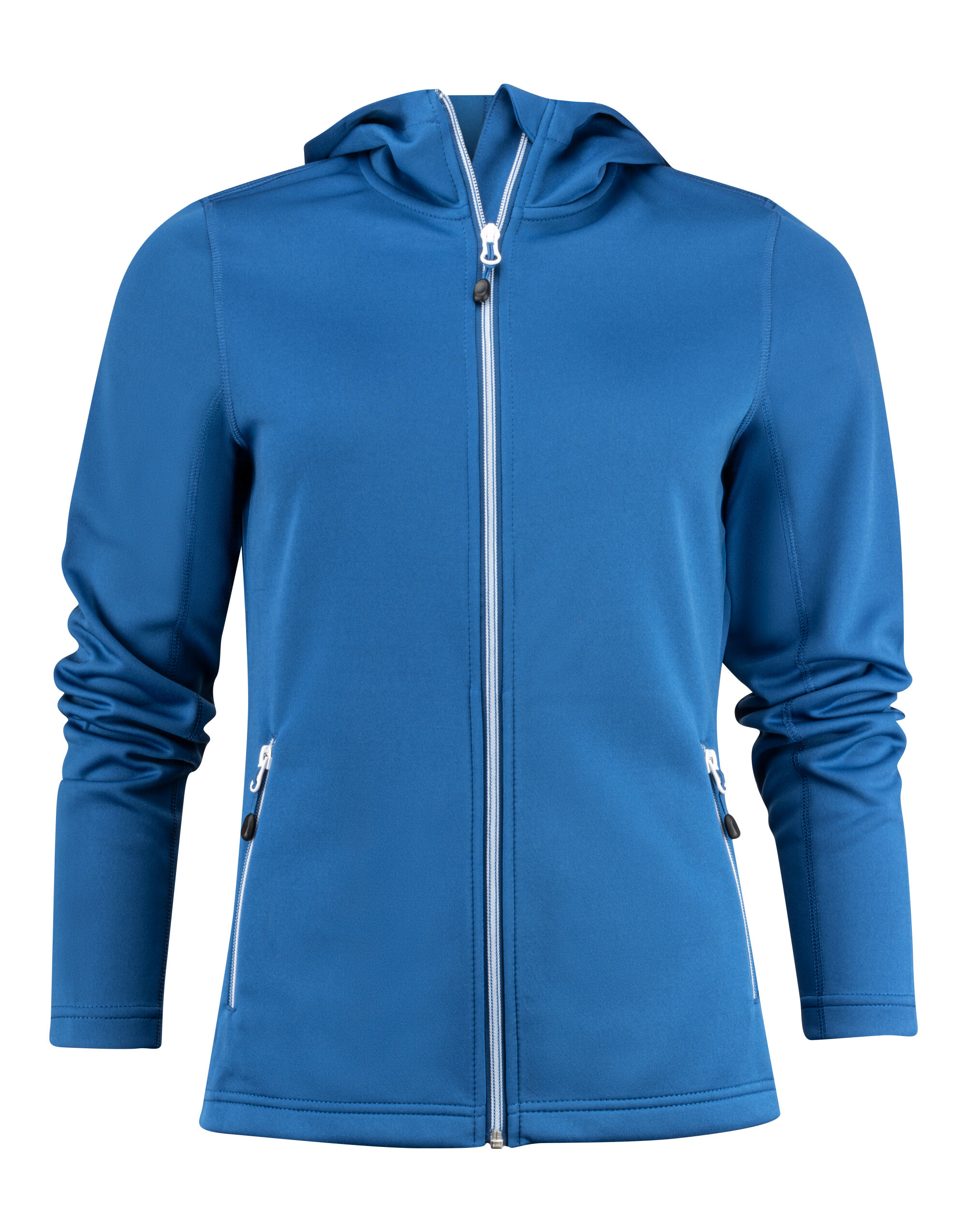 PR2262057 Bright Blue Ladies Layback F/Z Hoodie PR2262057 Bright Blue Ladies Layback F/Z Hoodie