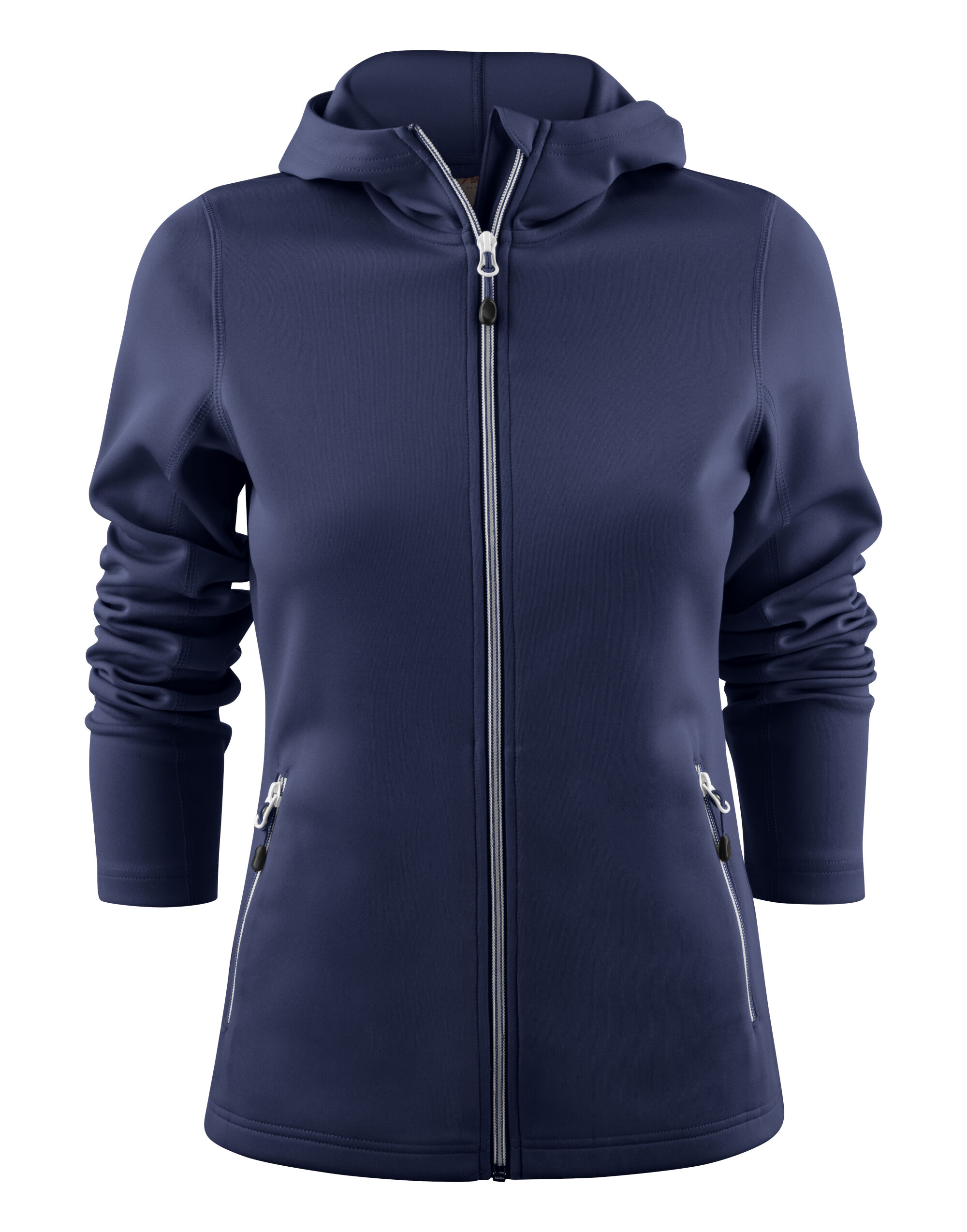 PR2262057 Ladies Layback F/Z Hoodie Navy