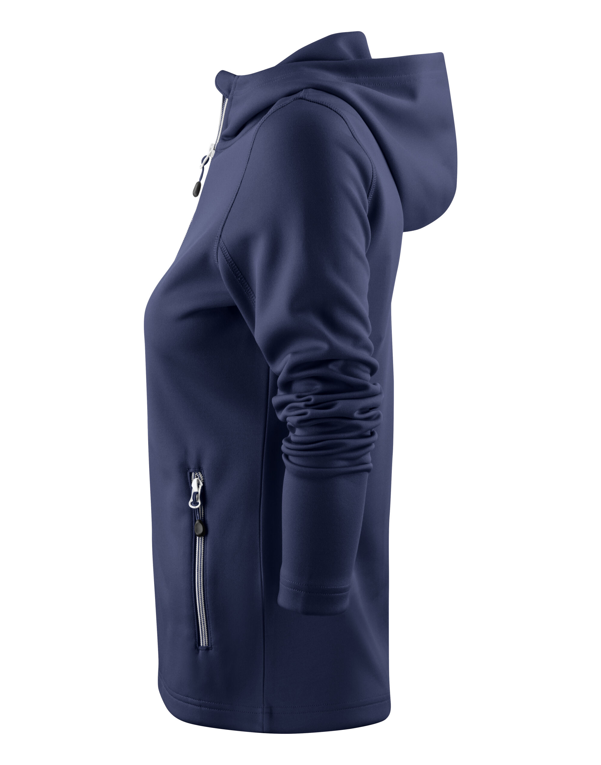 PR2262057 Navy Ladies Layback F/Z Hoodie
