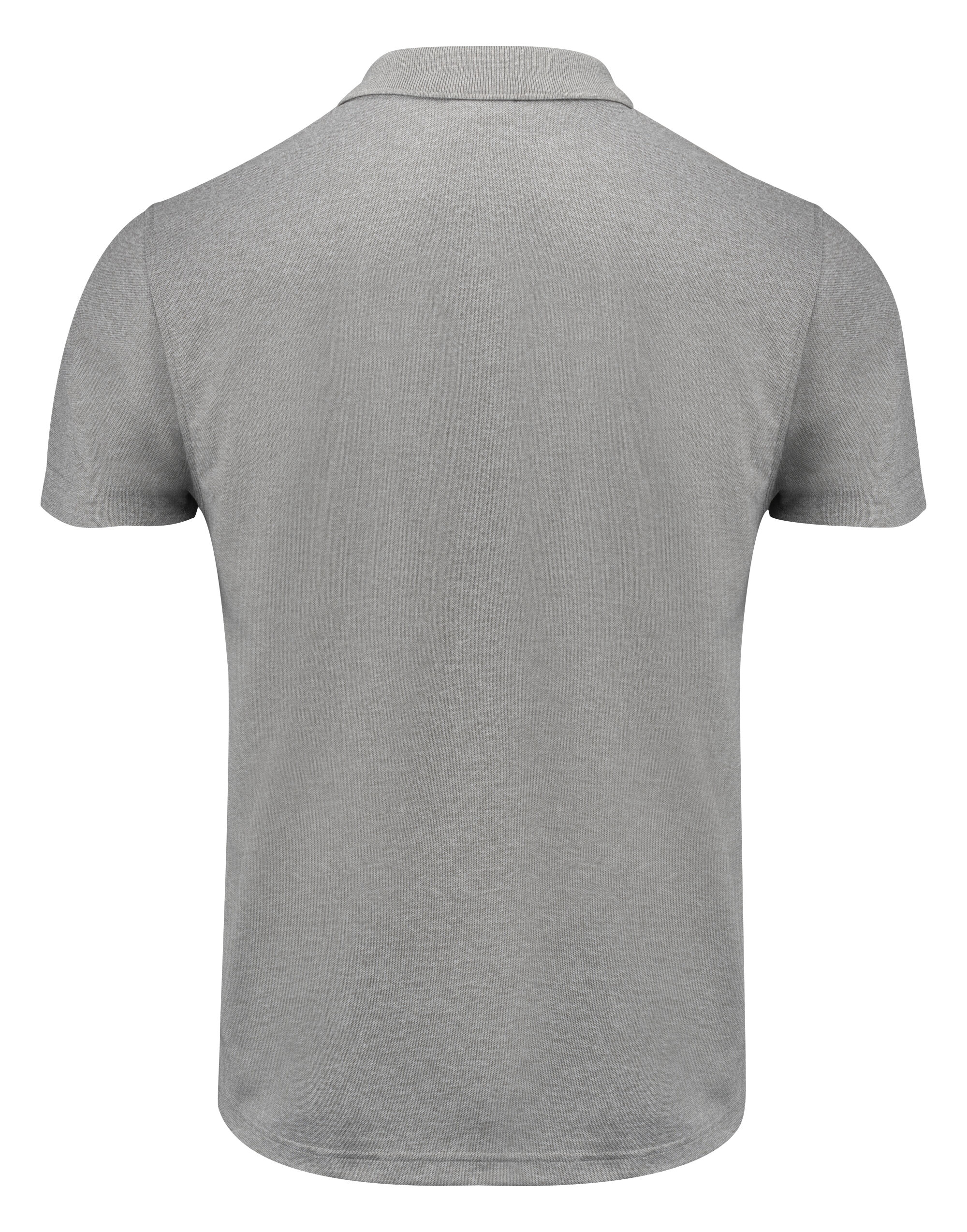 PR2265028 Grey Melange Smash Polo Shirt