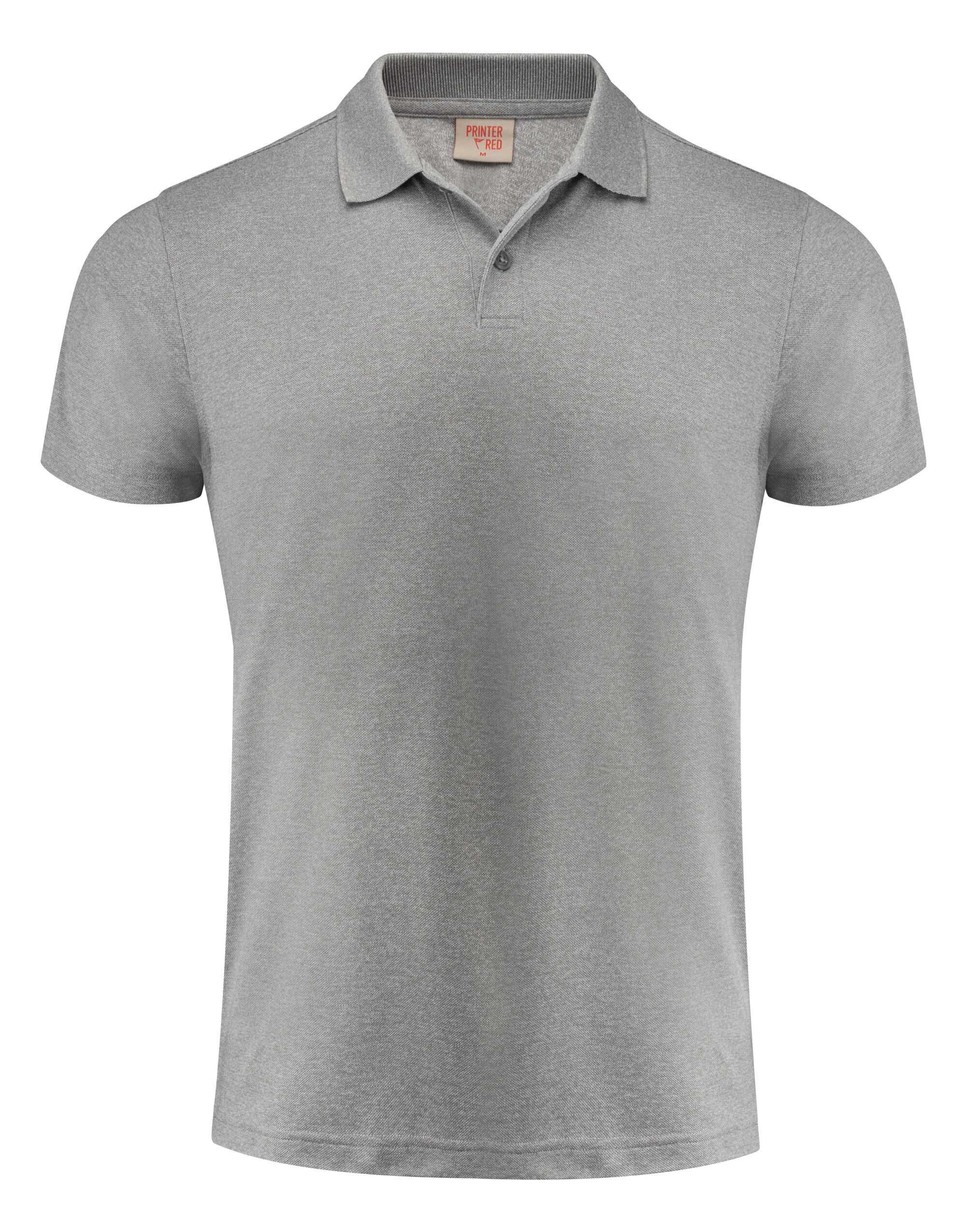 PR2265028 Grey Melange Smash Polo Shirt