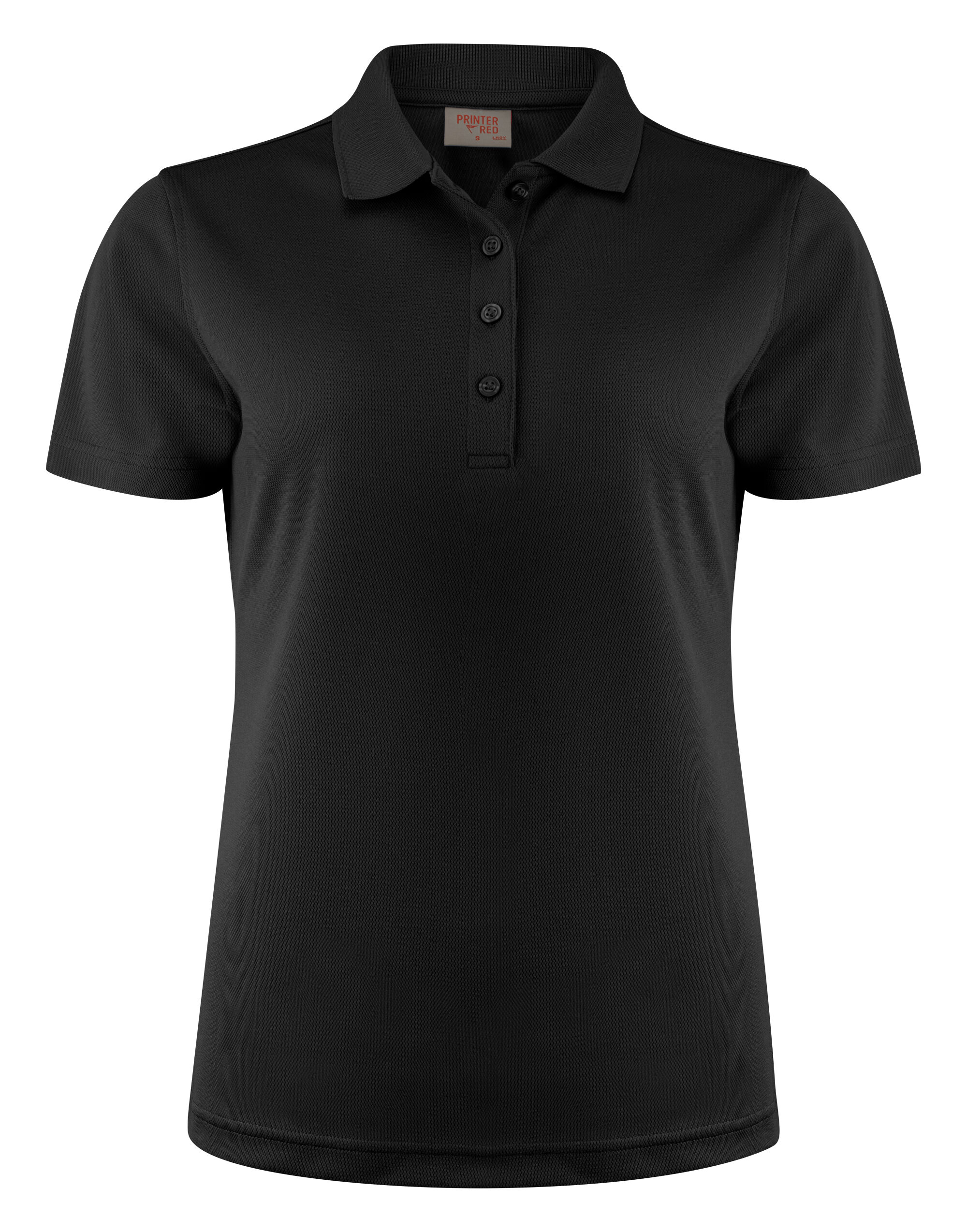 PR2265029 Ladies Smash Polo Shirt Black PR2265029 Ladies Smash Polo Shirt Black