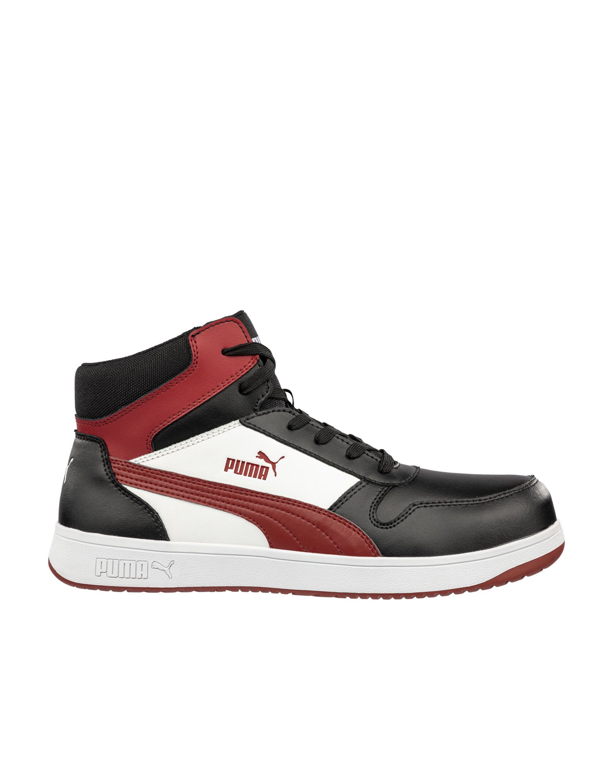 PS630050 Frontcourt Mid S3L ESD Black/White/Red PS630050 Frontcourt Mid S3L ESD Black/White/Red