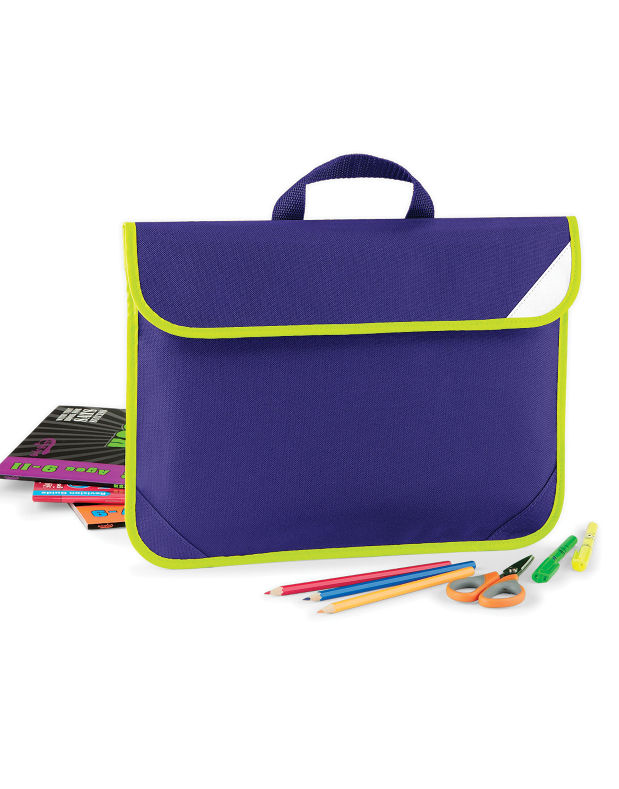 Purple Enhanced-Viz Book Bag