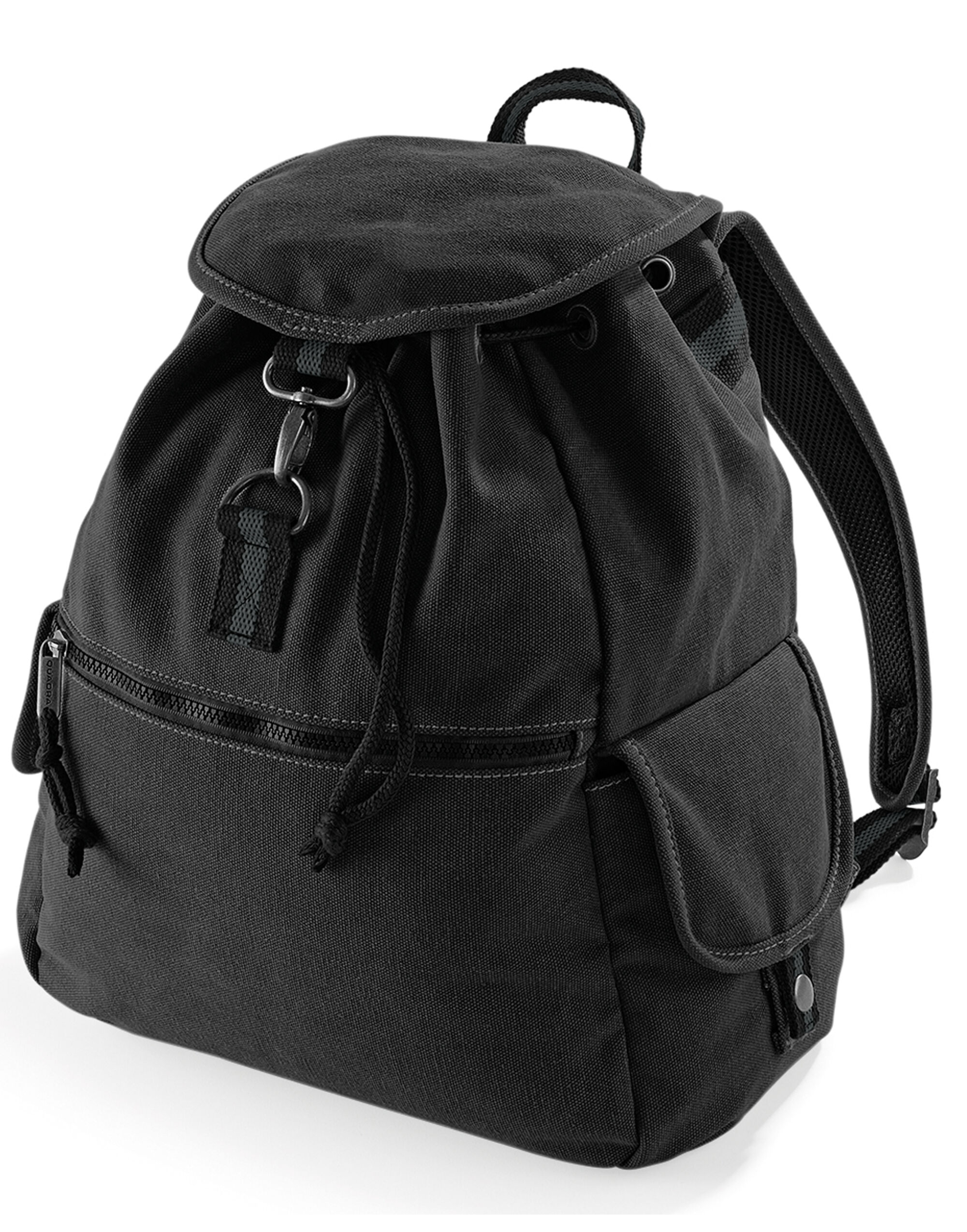 Vintage Black Vintage Canvas Backpack Vintage Black Vintage Canvas Backpack