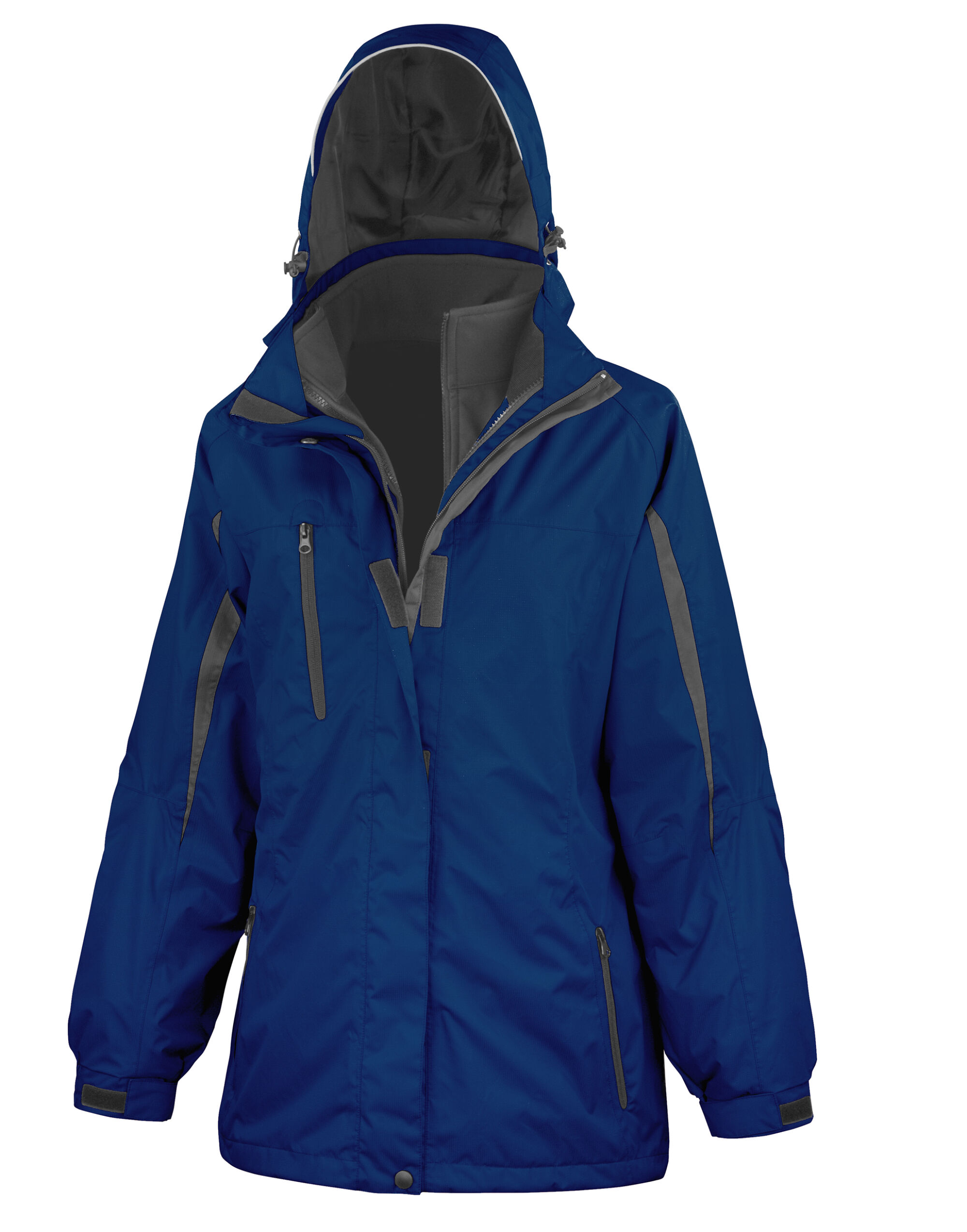 R400F Women’s 3-in-1 Journey Jacket with softshell inner Navy/Black