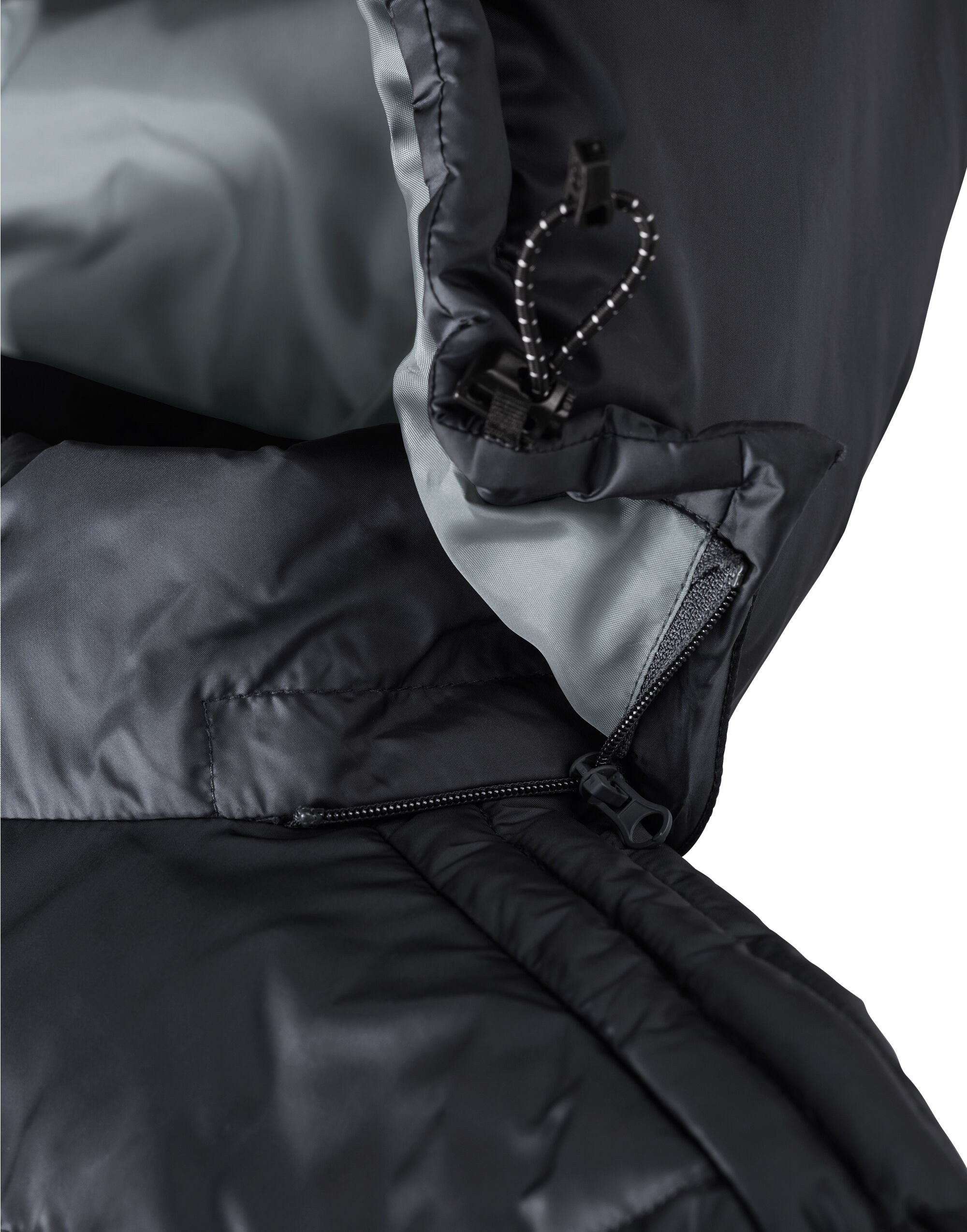 R440M Black Men’s Hooded Nano Jacket