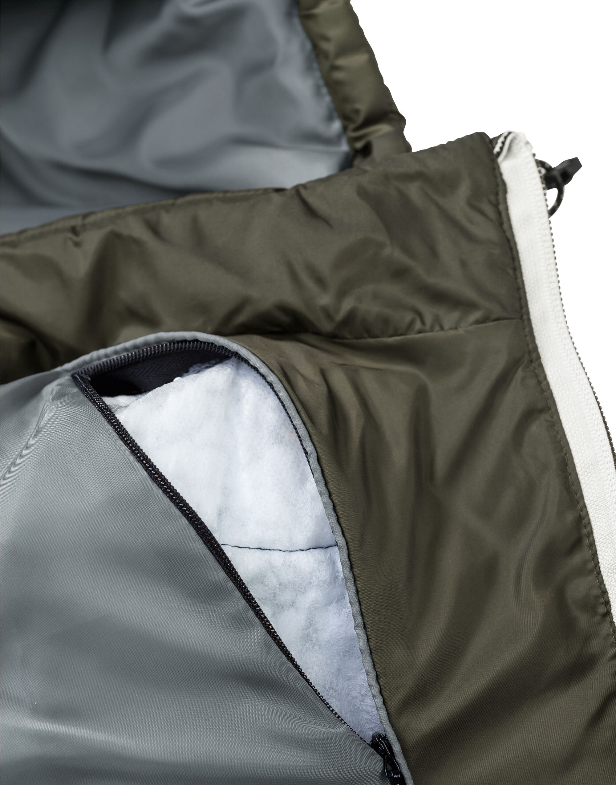 R440M Dark Olive Men’s Hooded Nano Jacket
