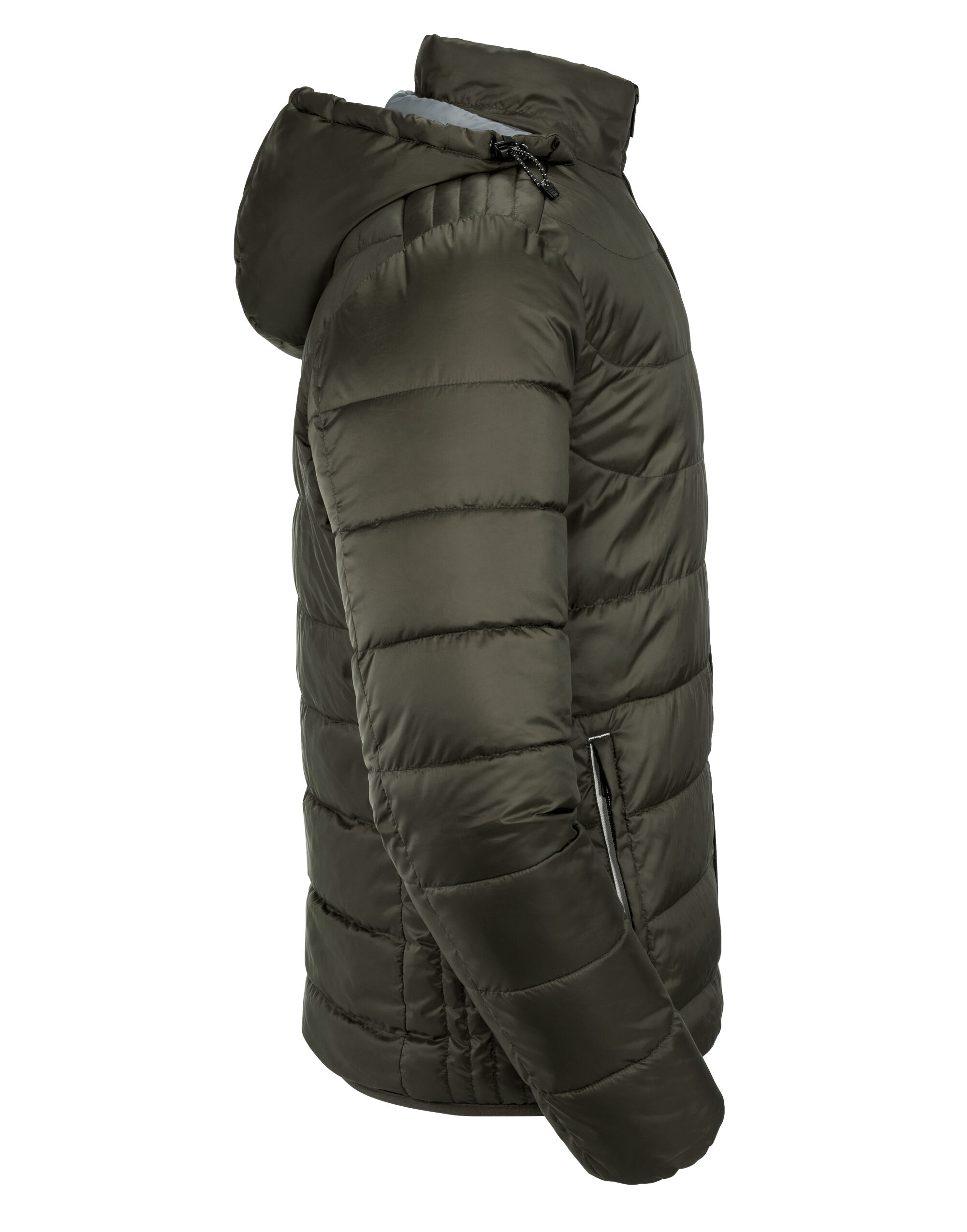 R440M Dark Olive Men’s Hooded Nano Jacket