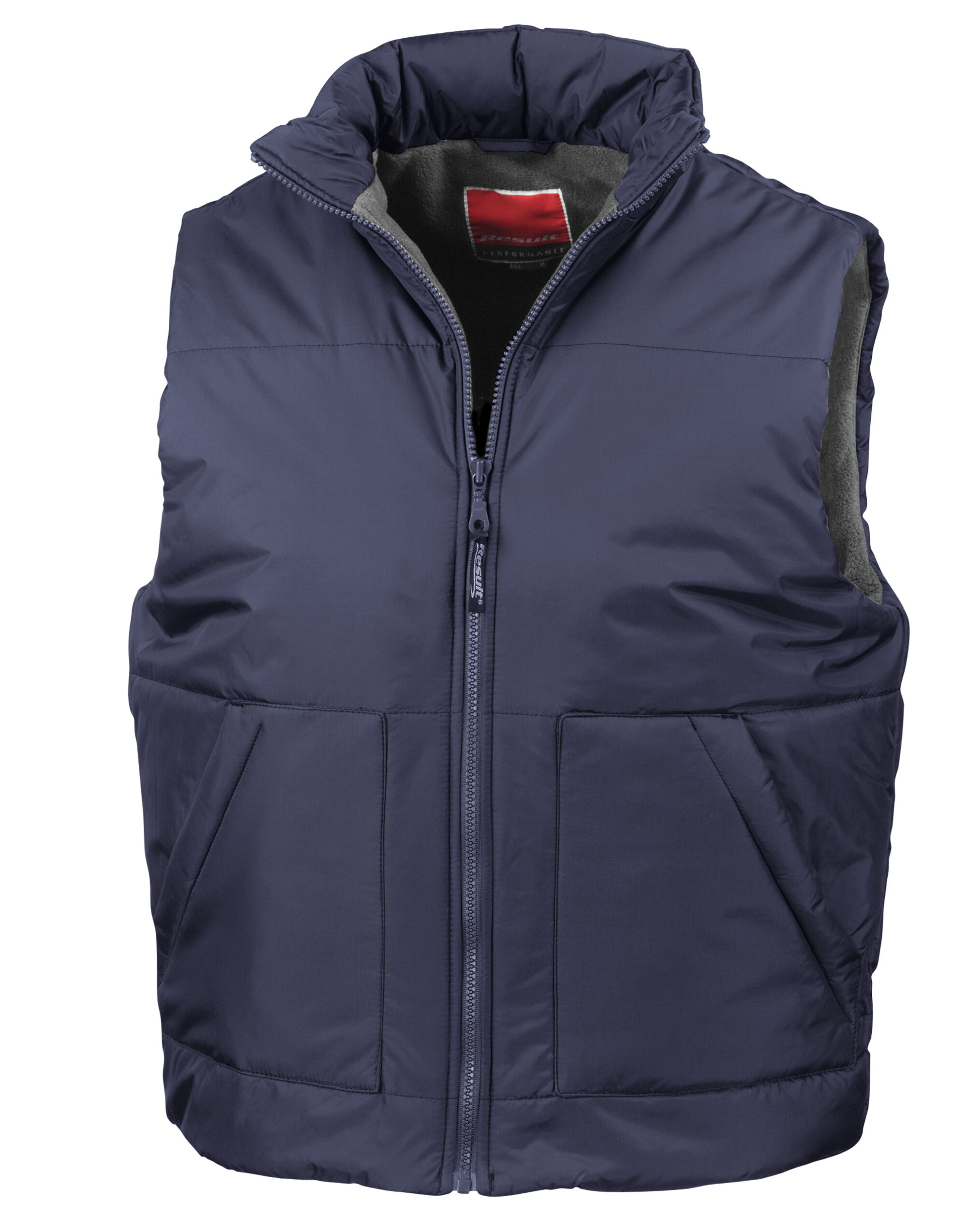 R44X Fleece Lined Bodywarmer Navy