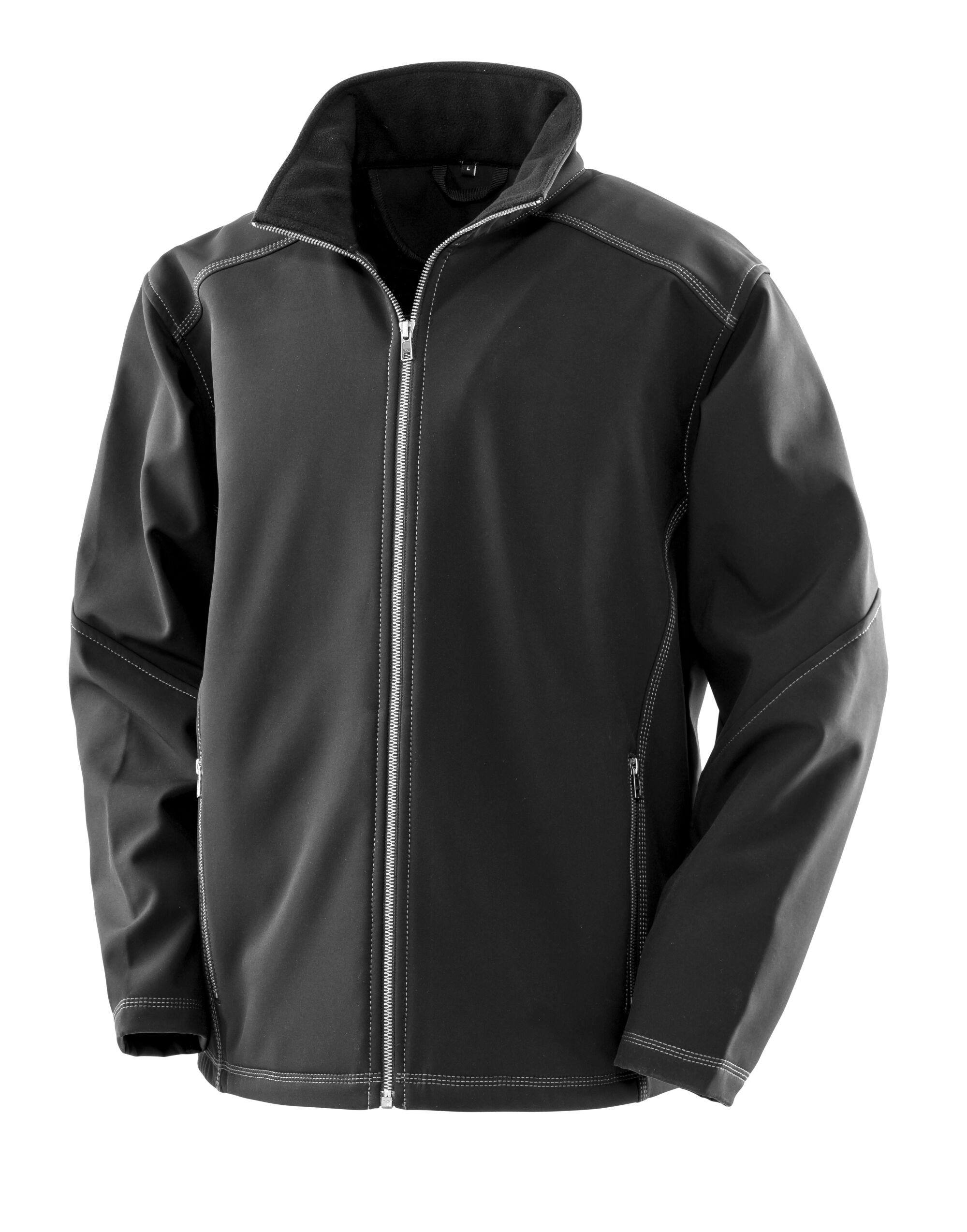 R455M Men’s Treble Stitch Softshell Black