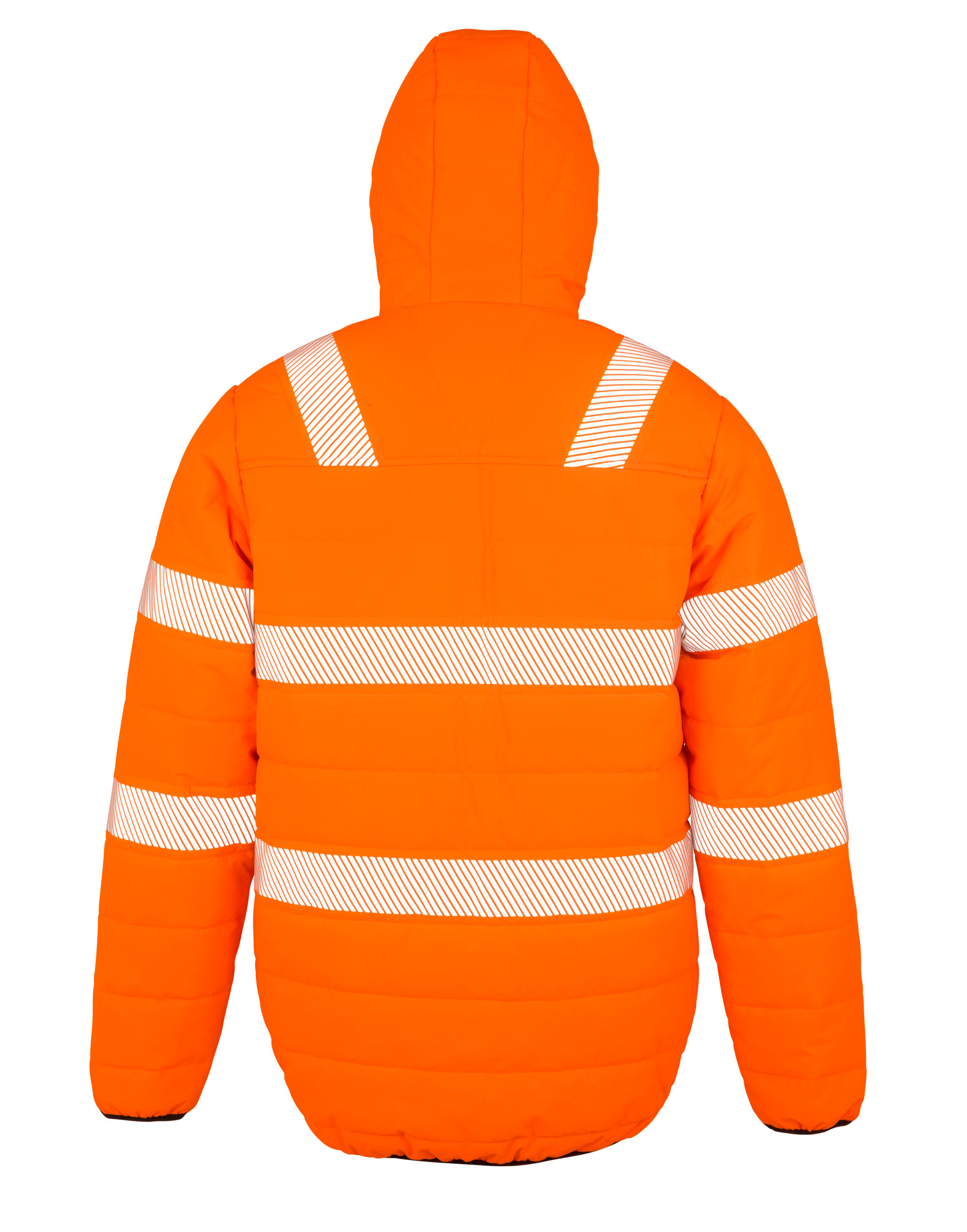 R500X Fluoresent Orange Recycled Ripstop Padded Safety Jacket