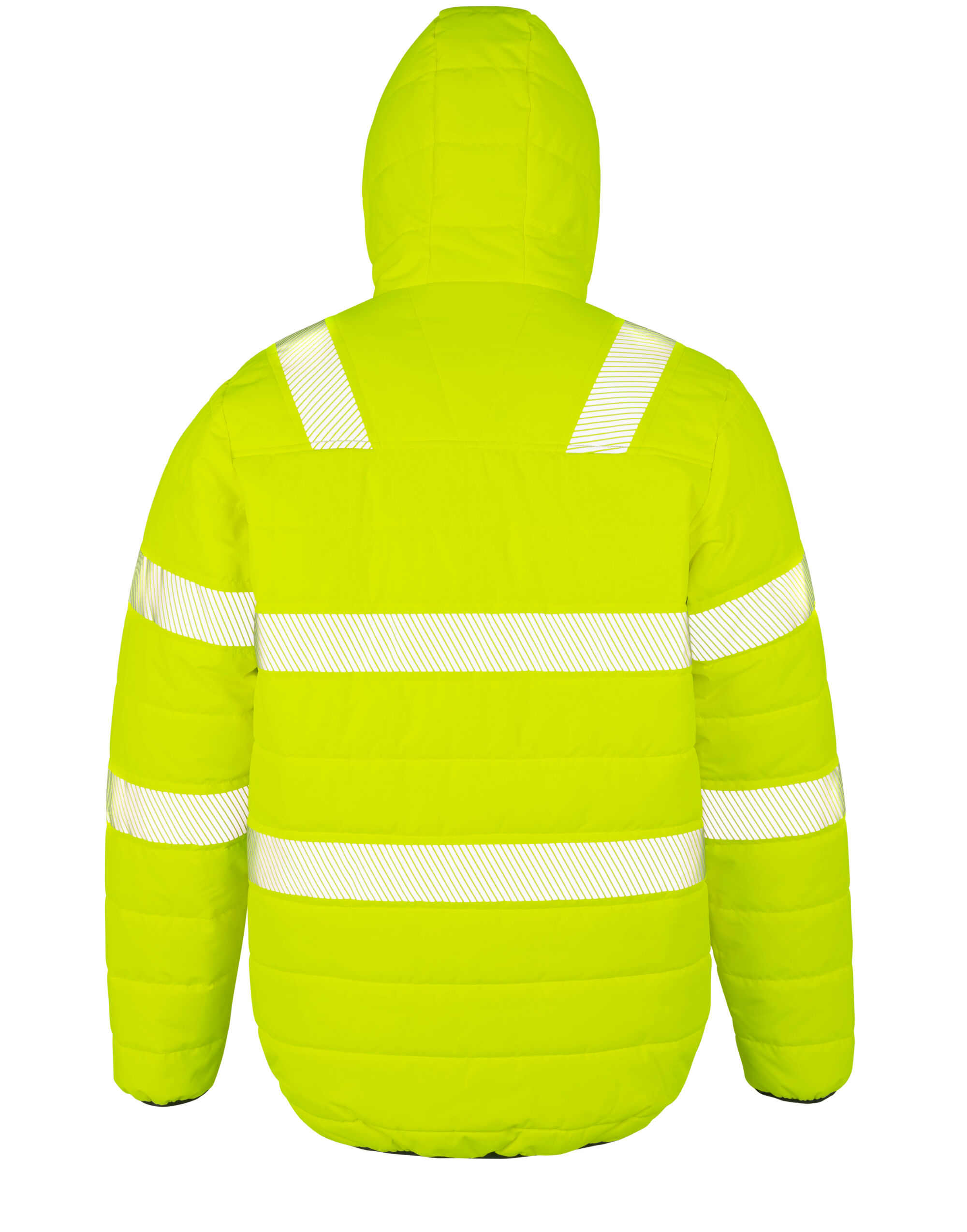 R500X Fluoresent Yellow Recycled Ripstop Padded Safety Jacket