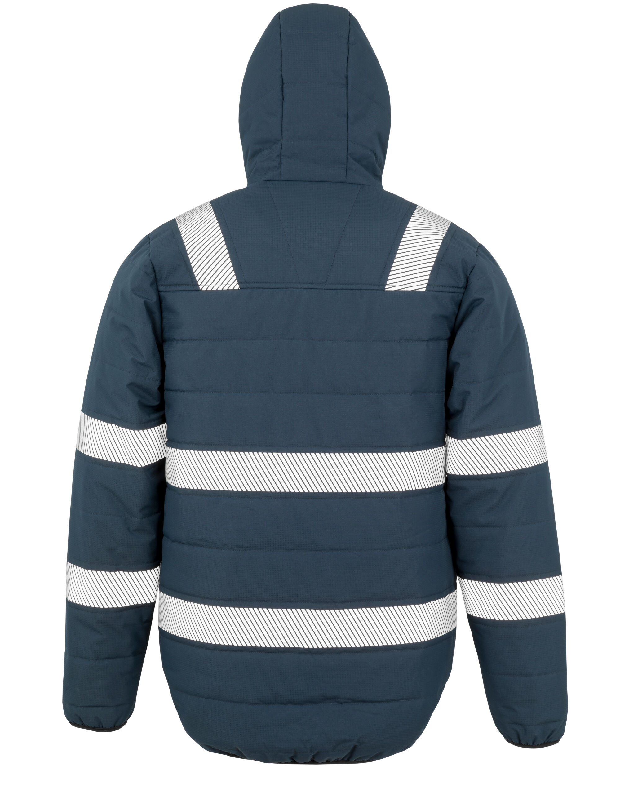 R500X Navy Recycled Ripstop Padded Safety Jacket