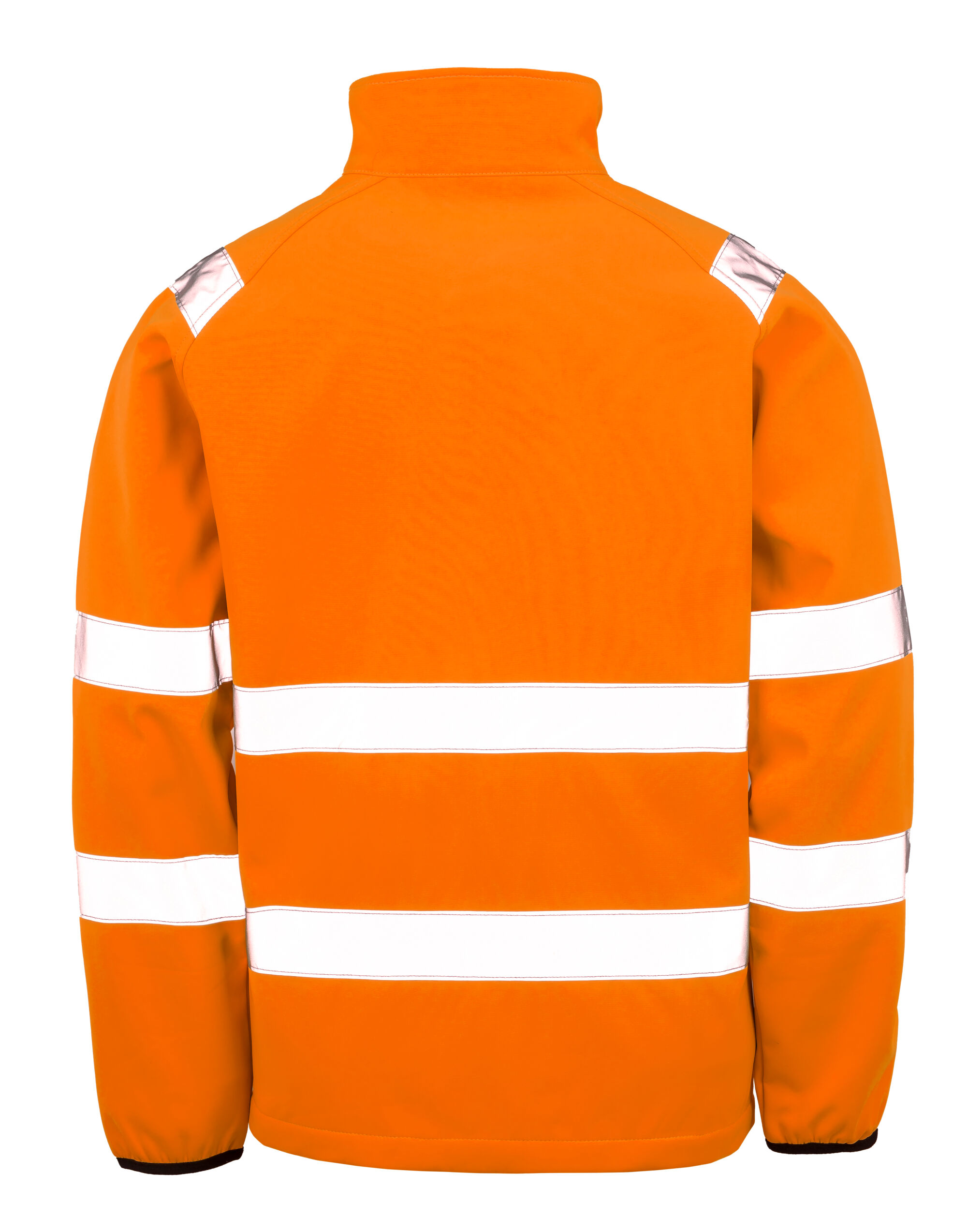 R505X Recycled Printable Safety Softshell Fluoresent Orange